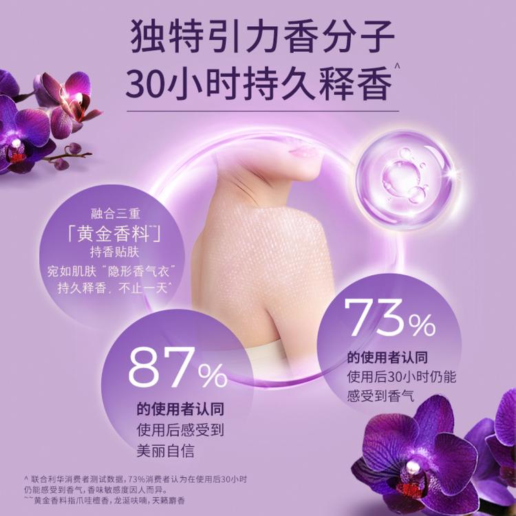 力士 力士香氛沐浴乳幽莲+恒久+墨兰550g*3+粉樱350g*4 图 6