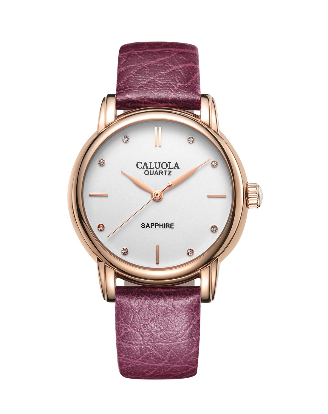 卡罗莱时尚简约石英女表进口机芯防水七夕送礼女士手表