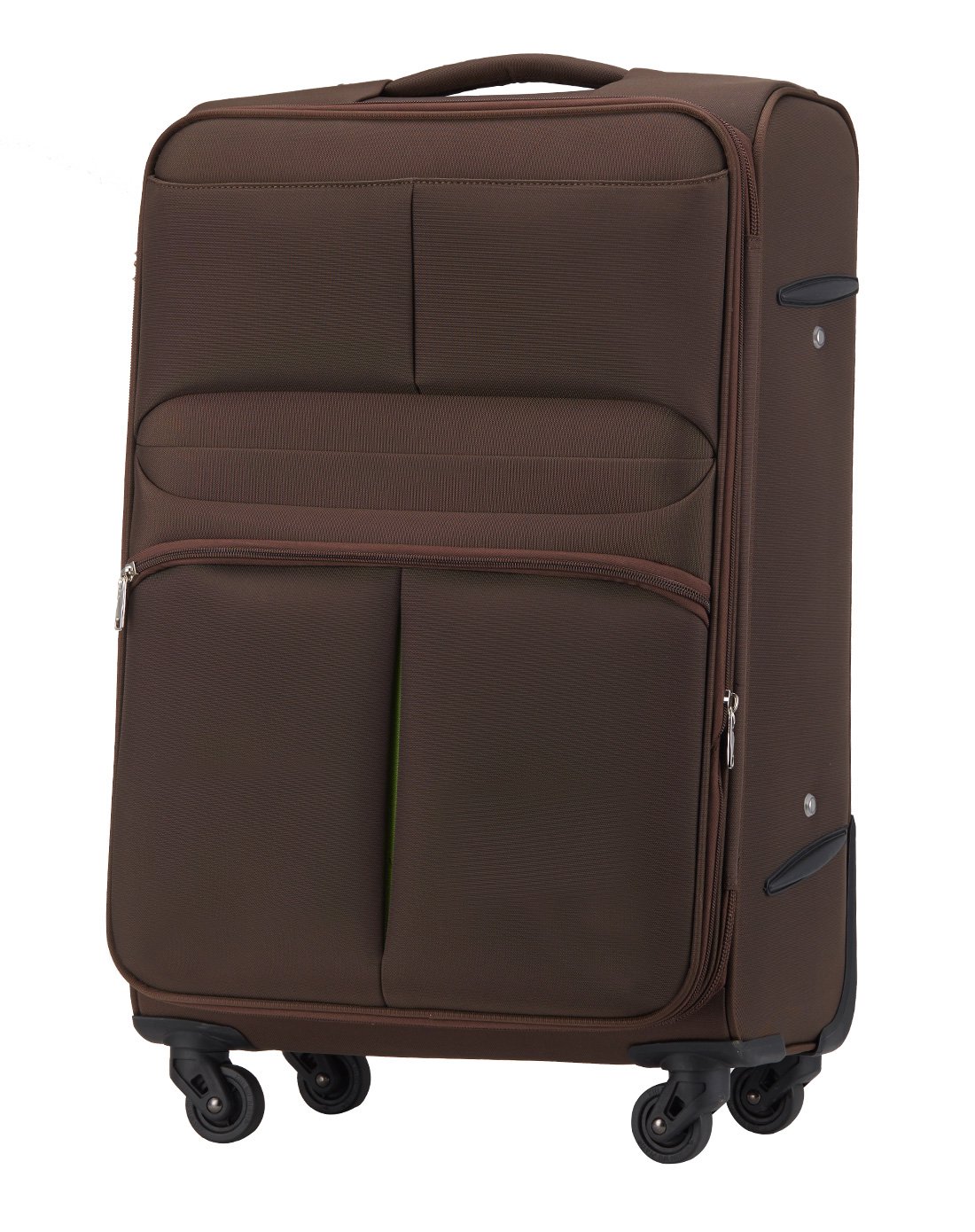 elle 新品万向轮耐用布箱拉杆箱登机箱24寸