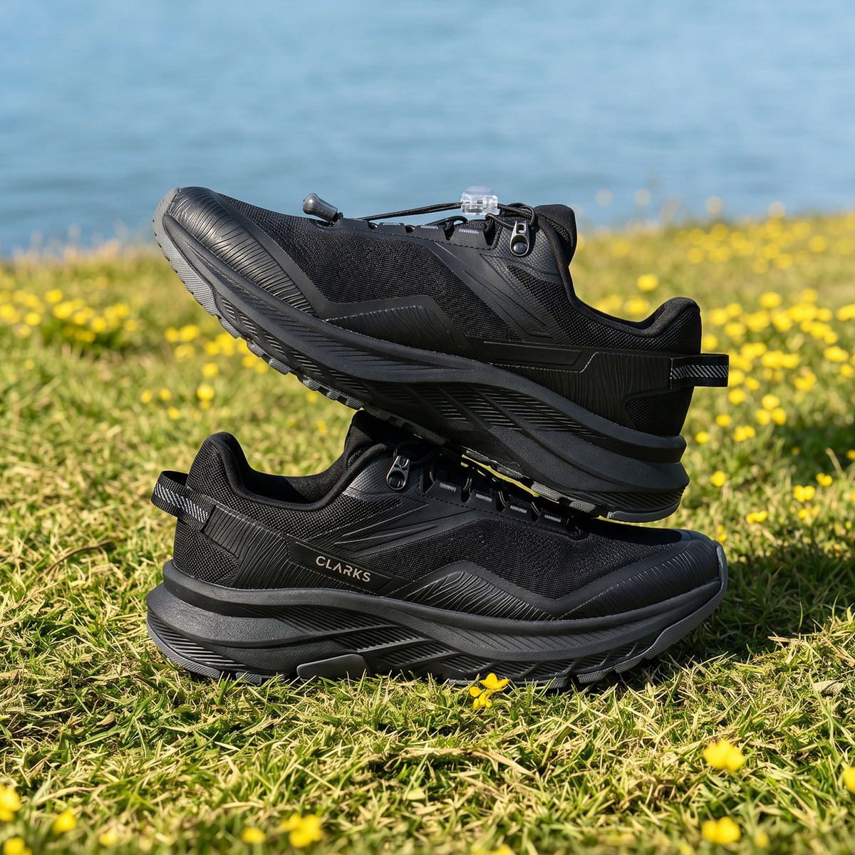 clarks Clarks其乐男士黑武士户外透气机能徒步鞋运动鞋