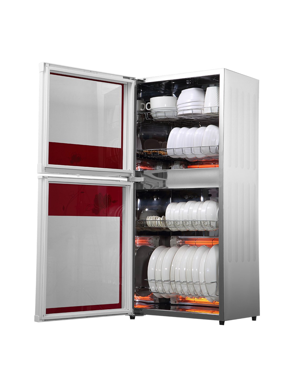 midea/美的zlp100k03大容量二星级双模立式消毒柜