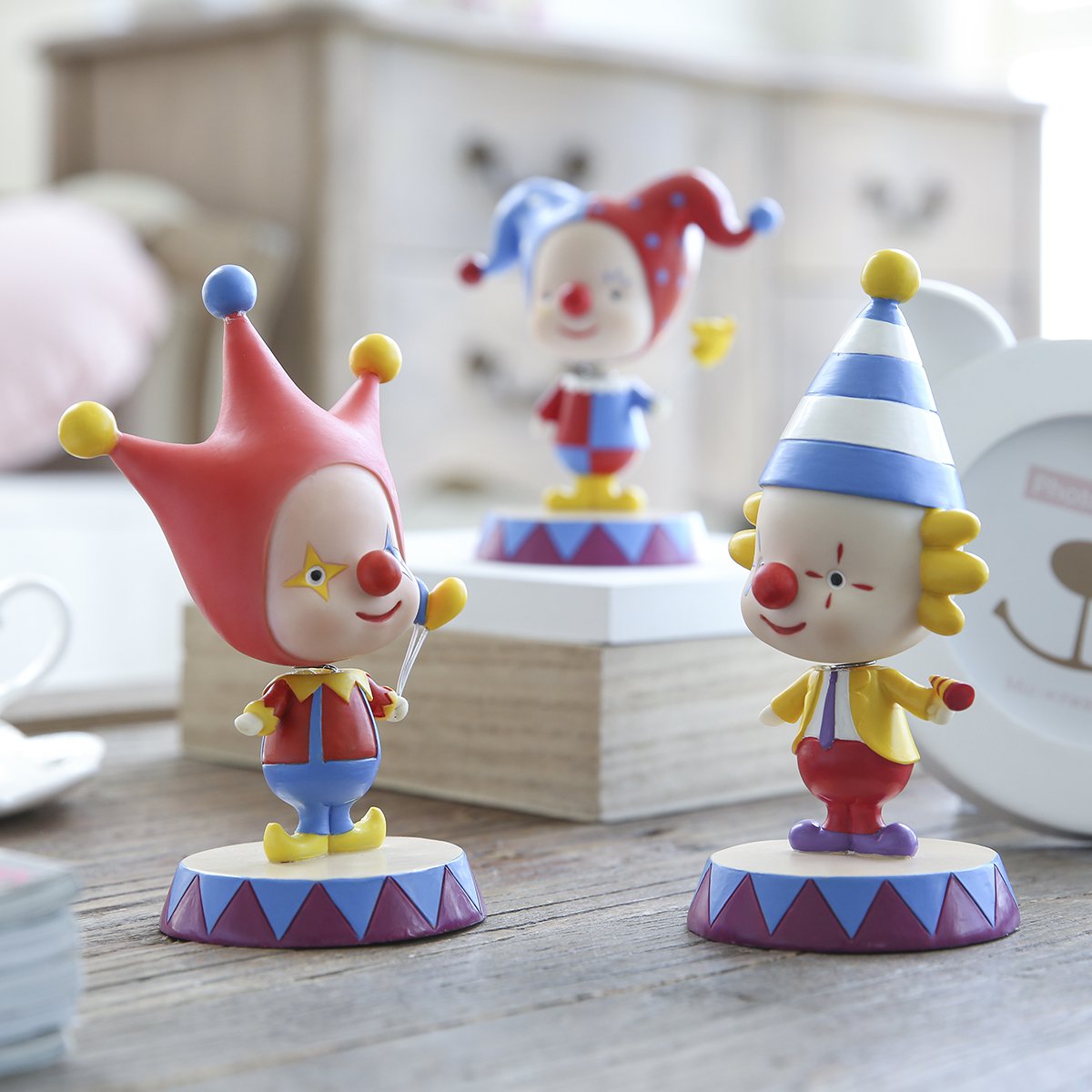 北欧装饰品创意礼品桌面摆设 家居饰品小丑摆件 客厅摆设装饰品