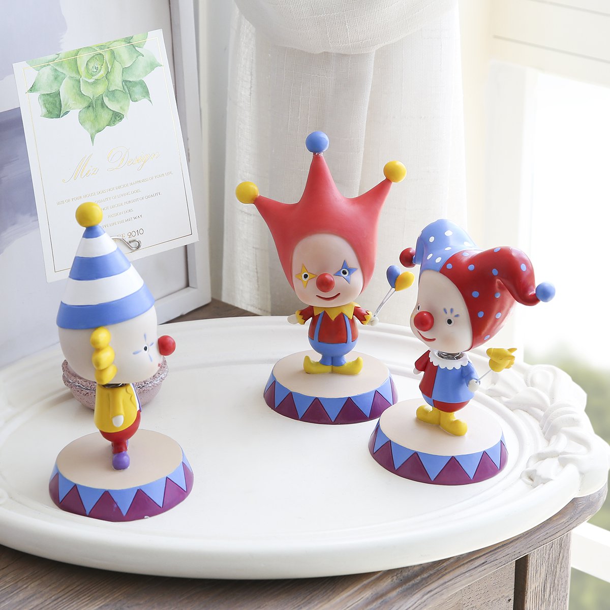 北欧装饰品创意礼品桌面摆设 家居饰品小丑摆件 客厅摆设装饰品