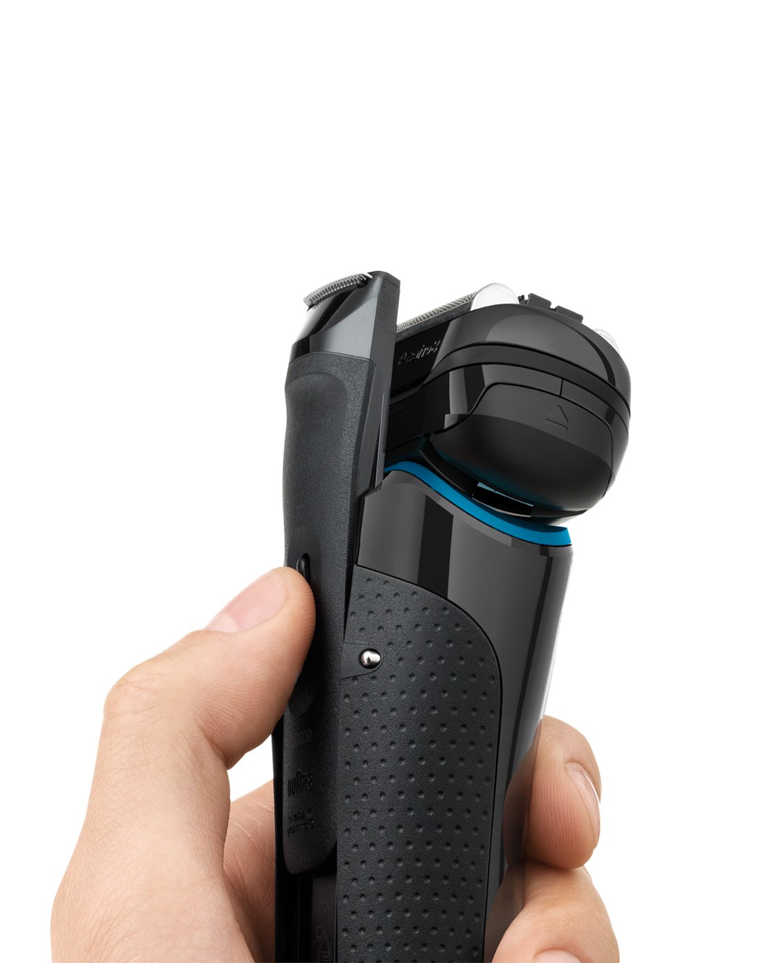 博朗9系9280cc德国进口 往复式四刀头全身水洗自动清洁中心电动剃须刀