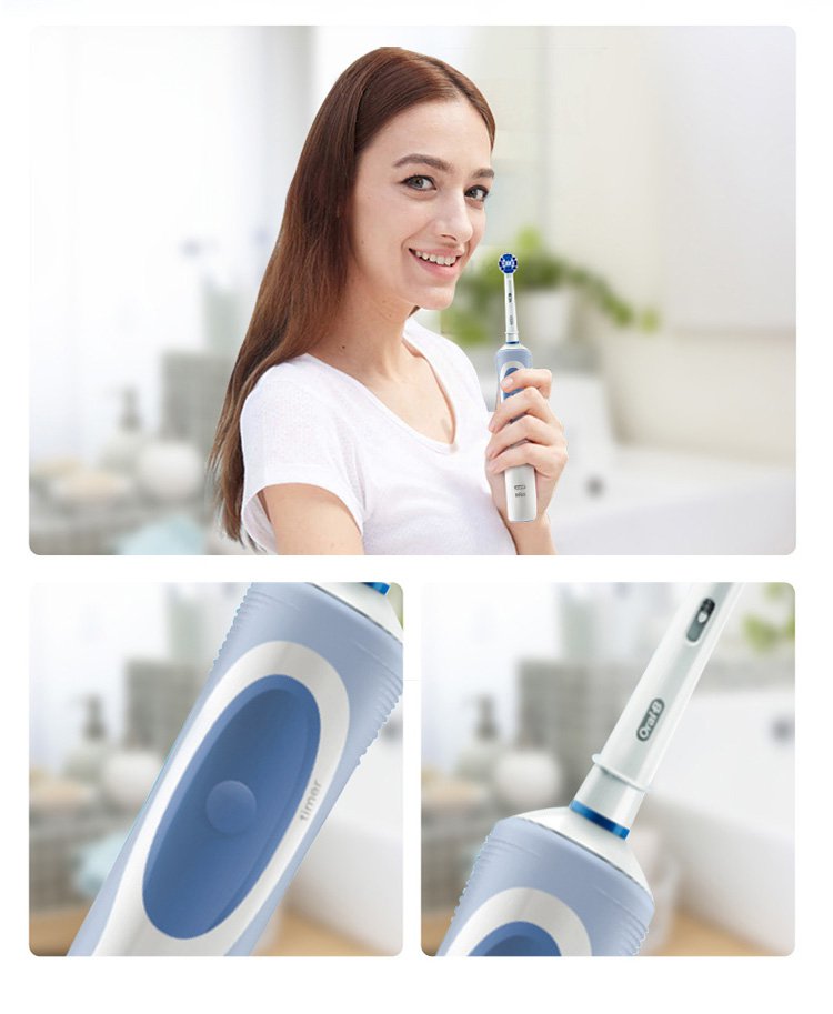 欧乐b d12 刷头礼盒装电动牙刷