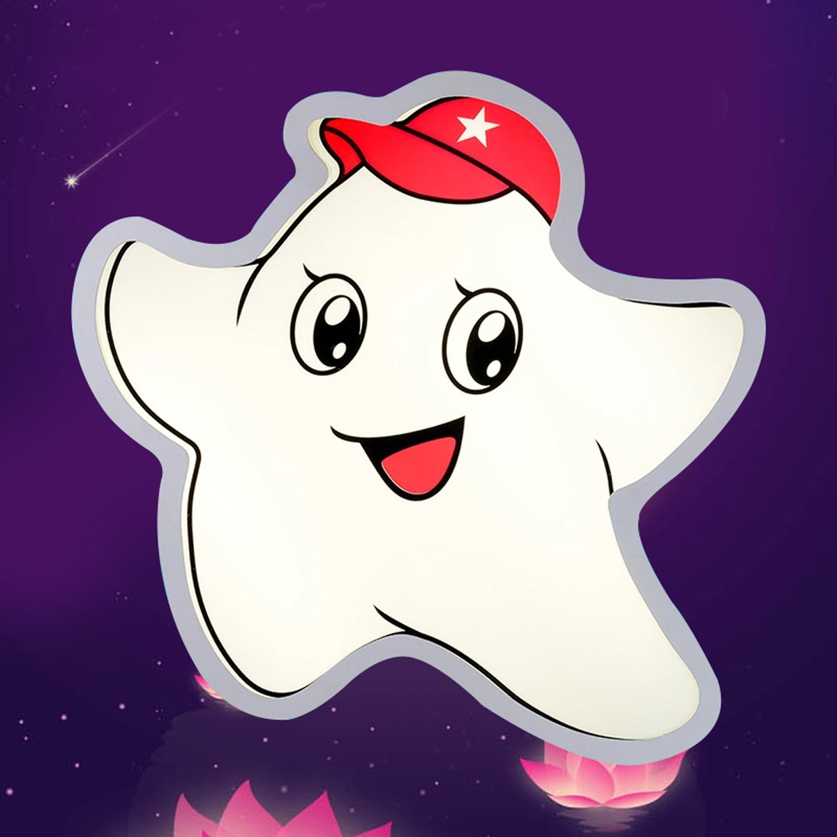 雷士照明led吸顶灯大眼云宝宝24w(含光源)儿童吸顶灯