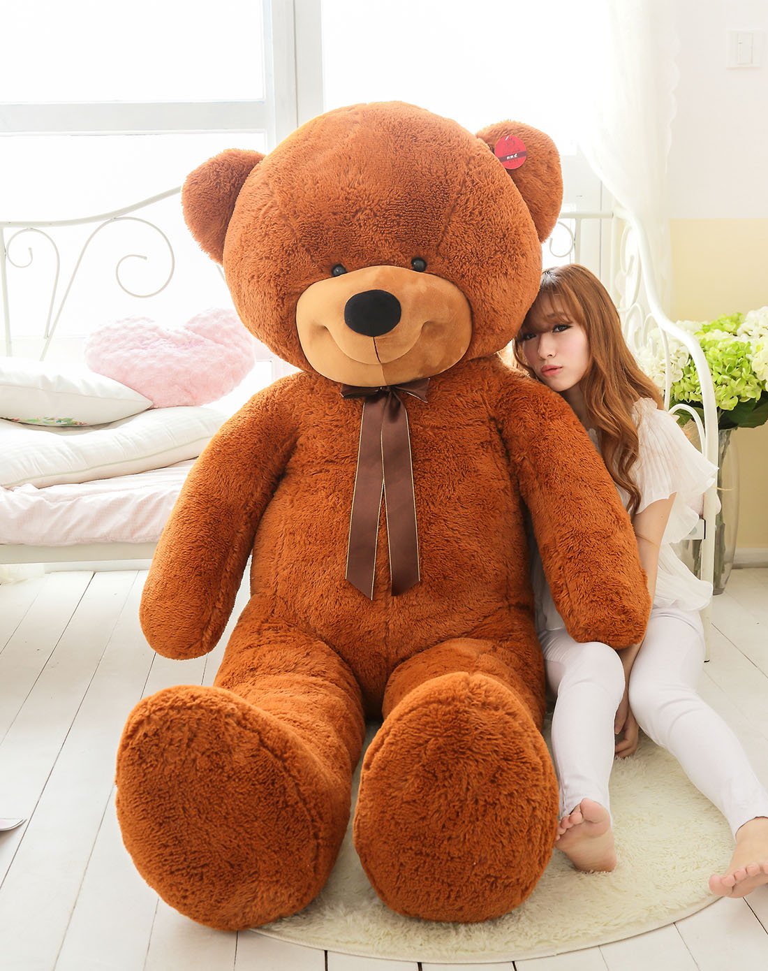 飘飘龙毛绒玩具专场直发货镇店之宝1.4米深棕熊x901140225731_唯品会