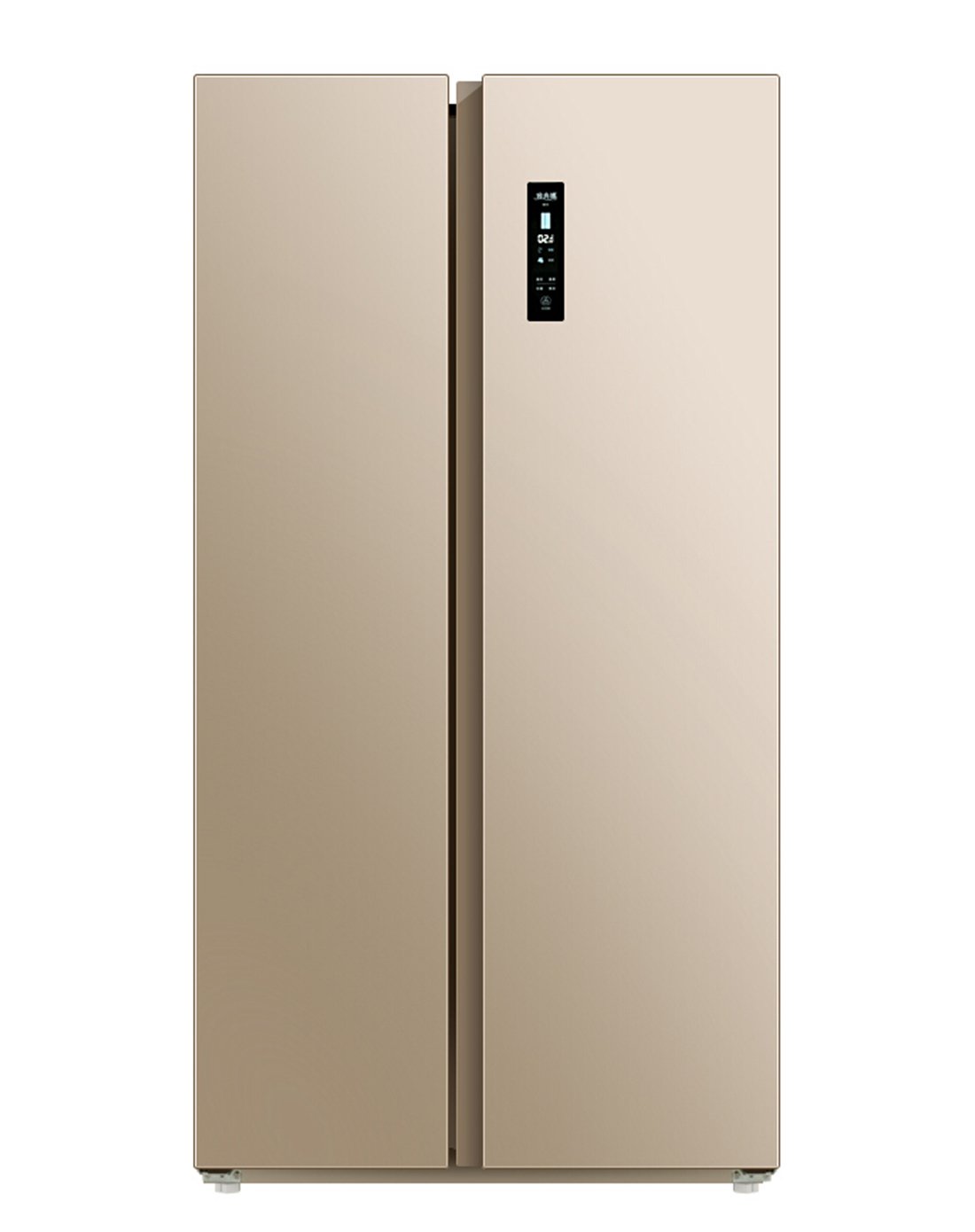 美菱 纤薄机身 bcd-551wpcx-1 551l风冷变频对开门冰箱