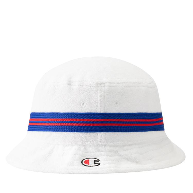 Champion 【品牌直营】男女同款休闲百搭渔夫帽 In White