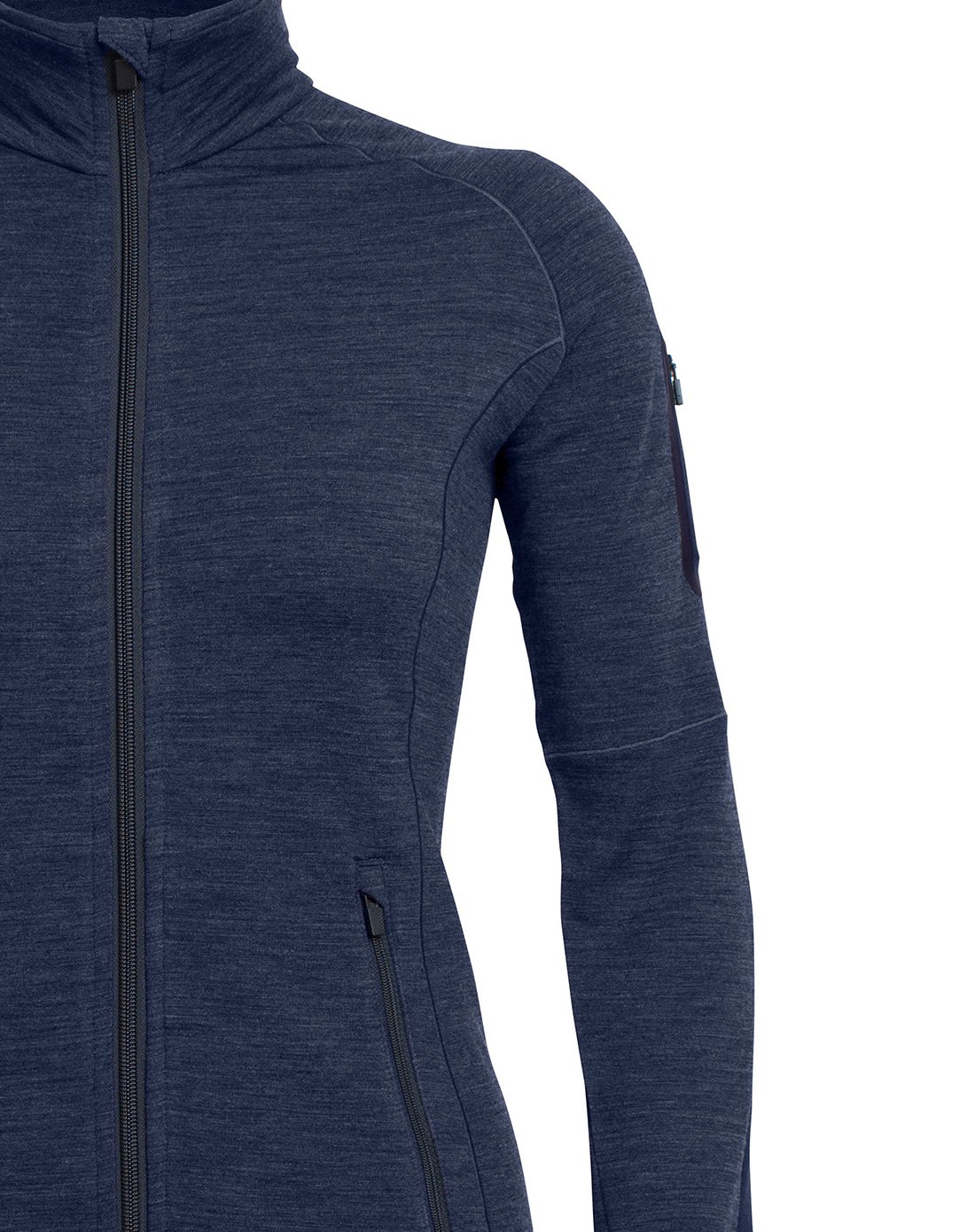 icebreaker新西兰专业户外专场轻盈透气保暖 女士灰蓝色