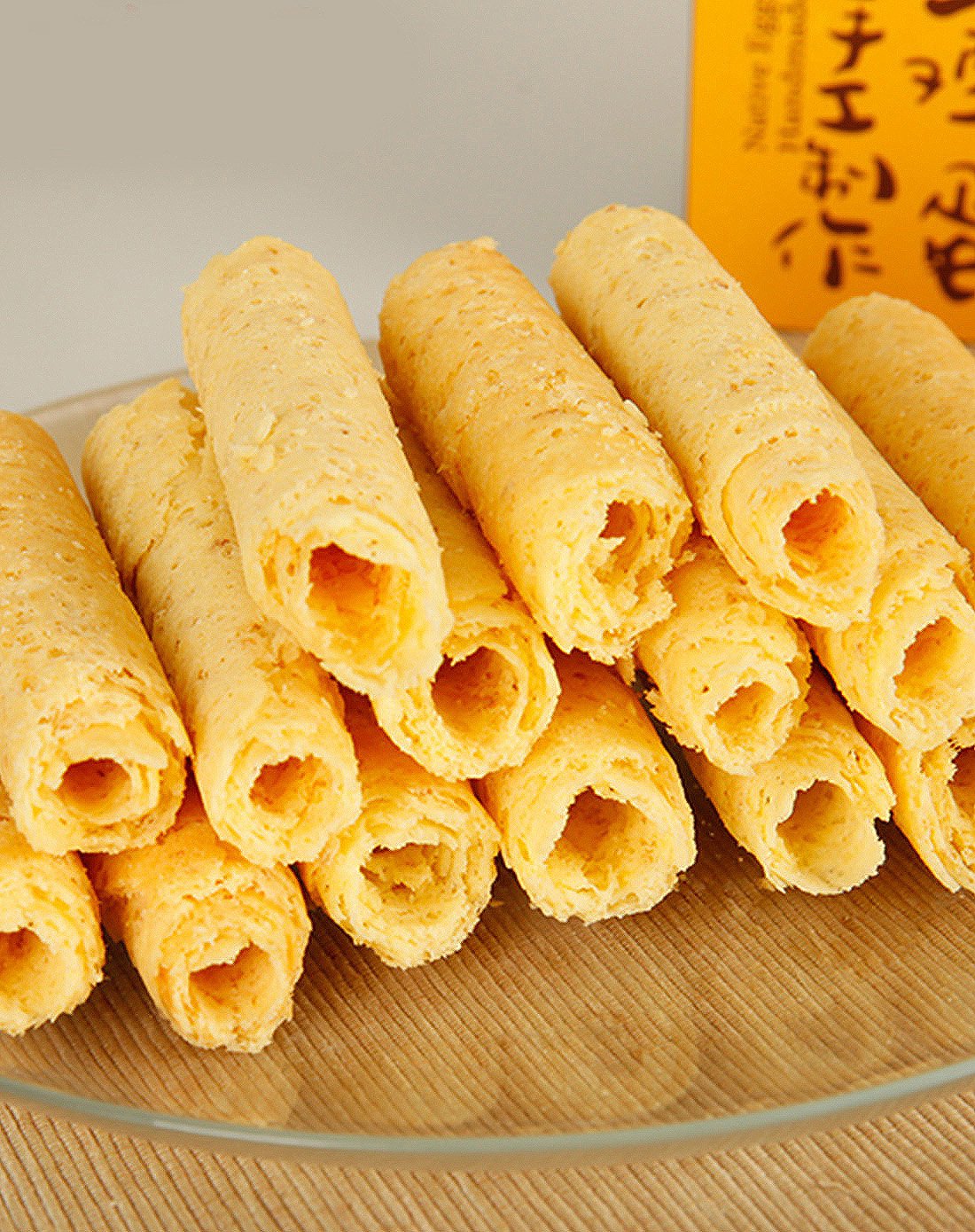 (2件起售)陶陶居 蜂巢型鸡蛋卷(原味)160g