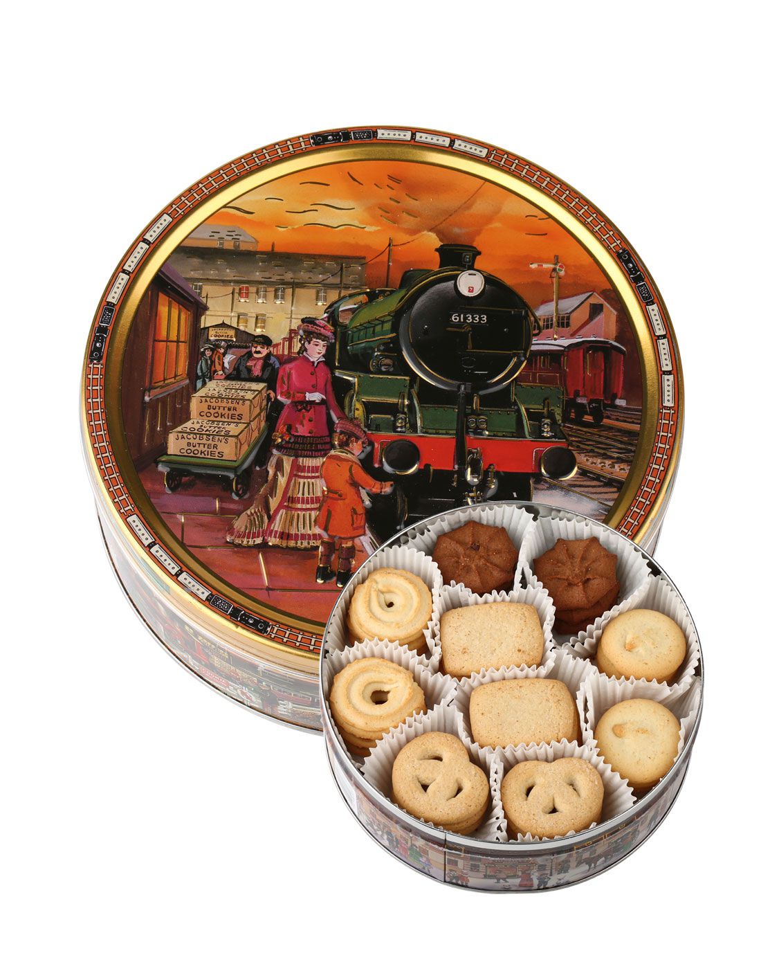 杰克布森火车头哥本哈根混装曲奇饼干