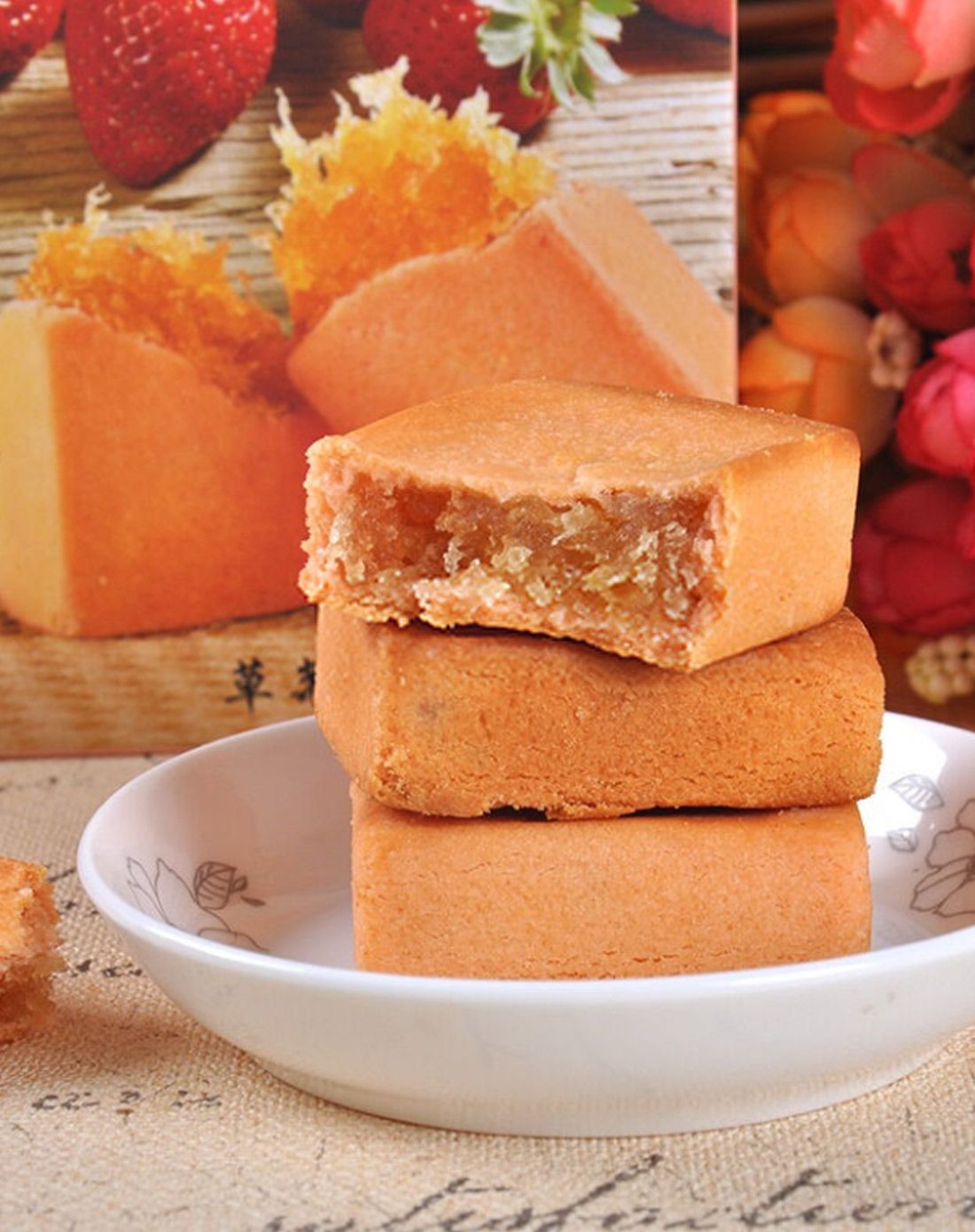 即品菠萝酥(草莓味)