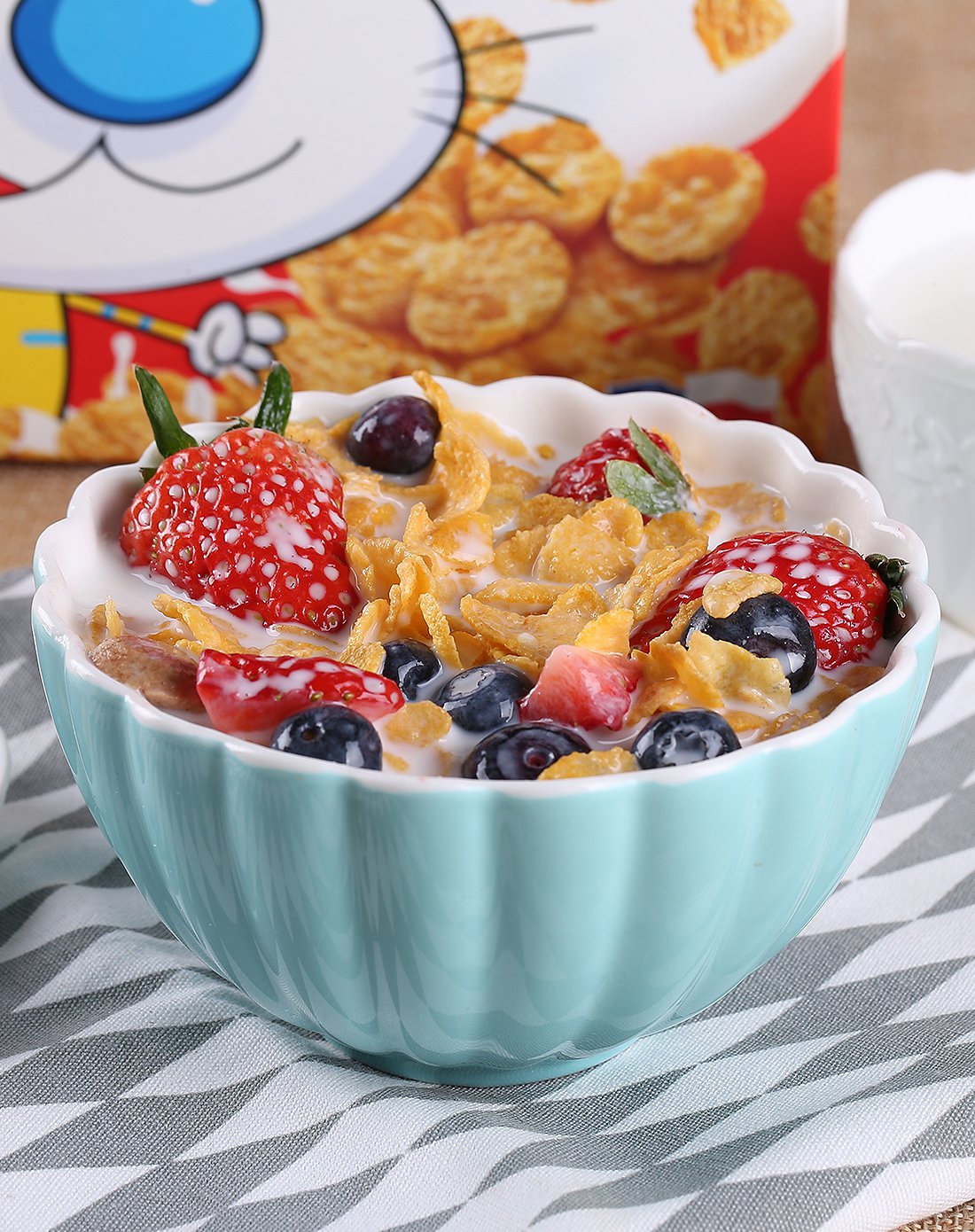 哟买香甜玉米片早餐250g*1盒