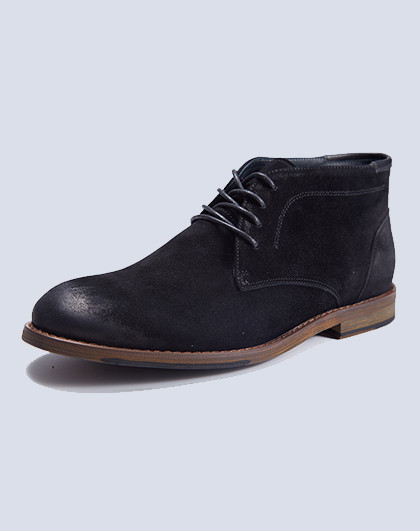 马尔杜克 复古羊皮鞋男真皮英伦系带休闲短靴子潮鞋男士马丁靴