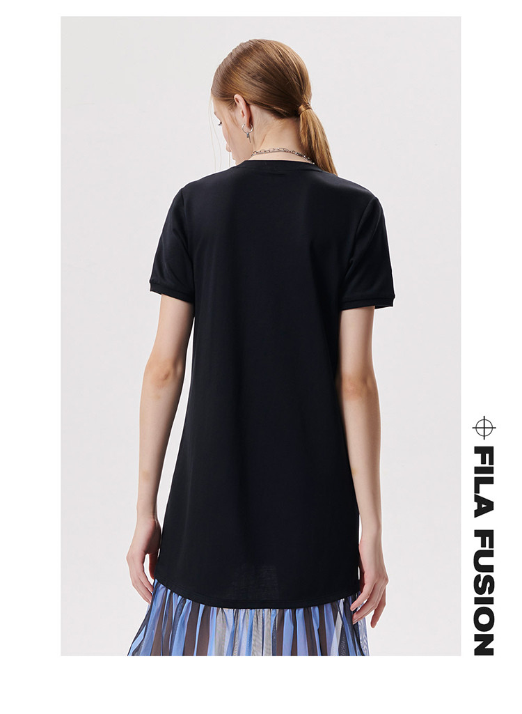 fusion系列女装连衣裙女款潮流时尚百搭女式针织连衣裙