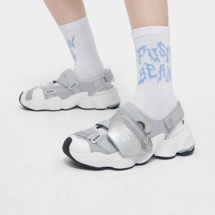 Fila 【怪兽凉鞋】女鞋fusion系列运动凉鞋女士时尚潮流凉鞋 In Gray