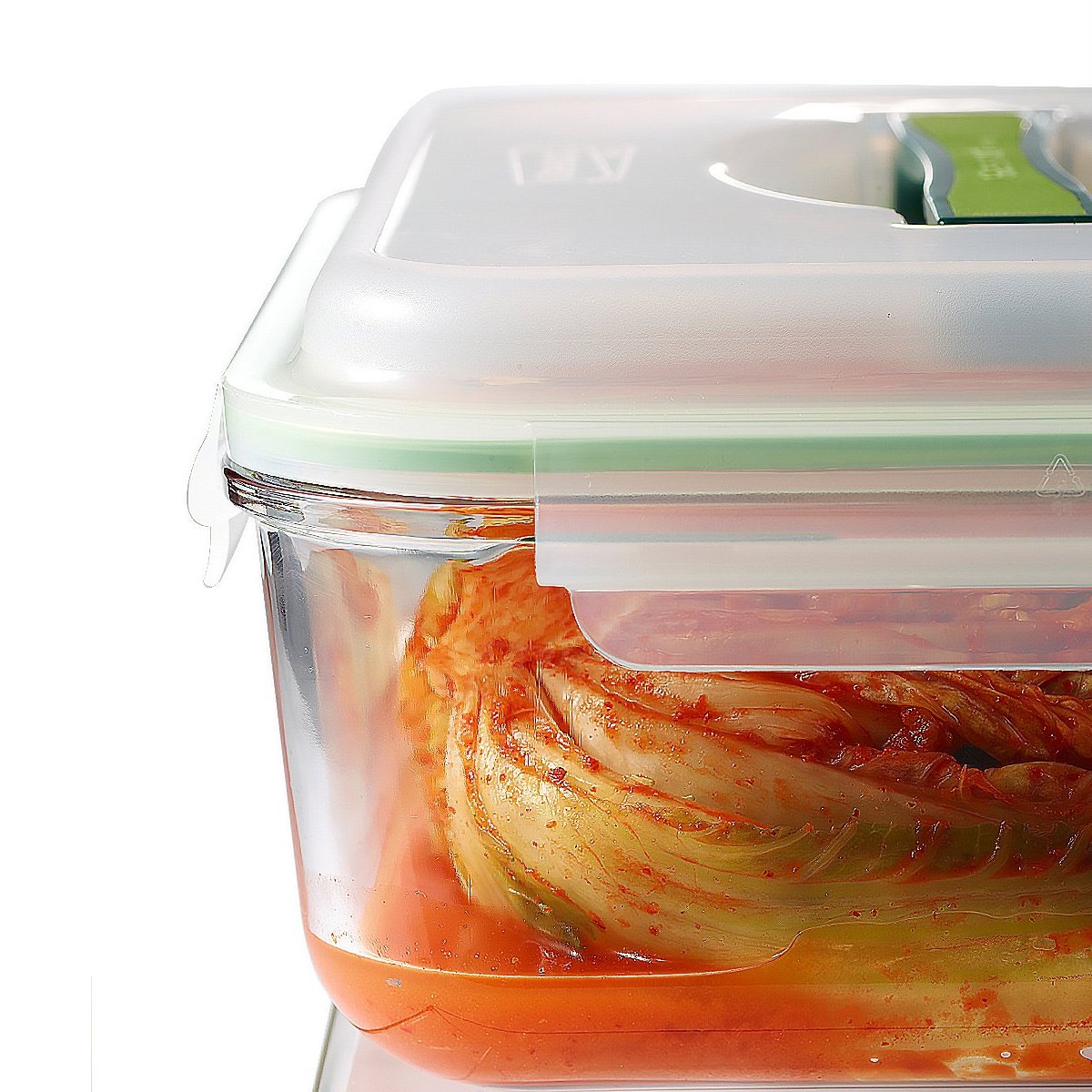 大容量双手提玻璃保鲜盒泡菜盒收纳盒4500ml