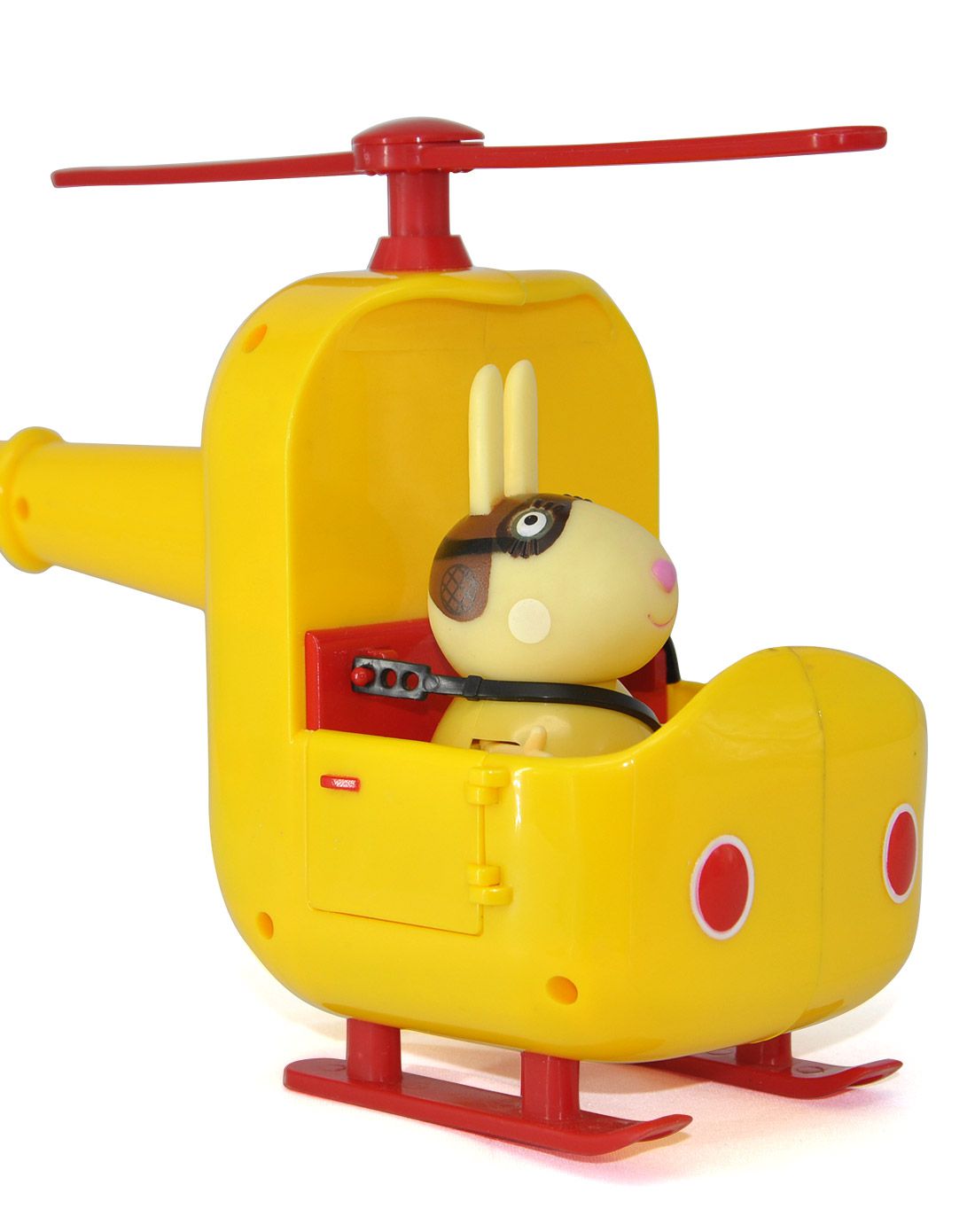小猪佩奇玩具 兔小姐直升机