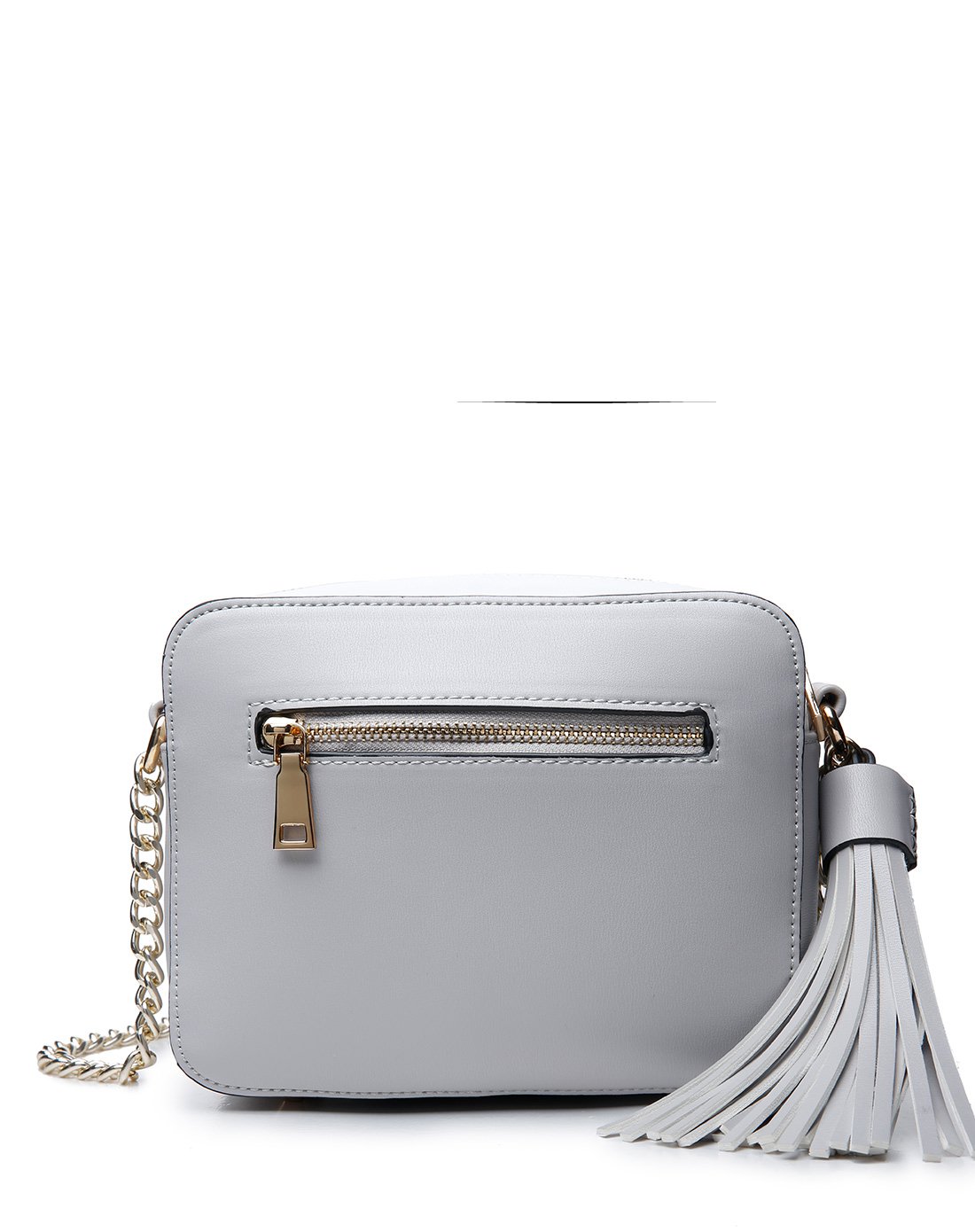 麦包包集团时尚新款时尚百搭单肩斜挎小马包灰色9132692201_唯品会