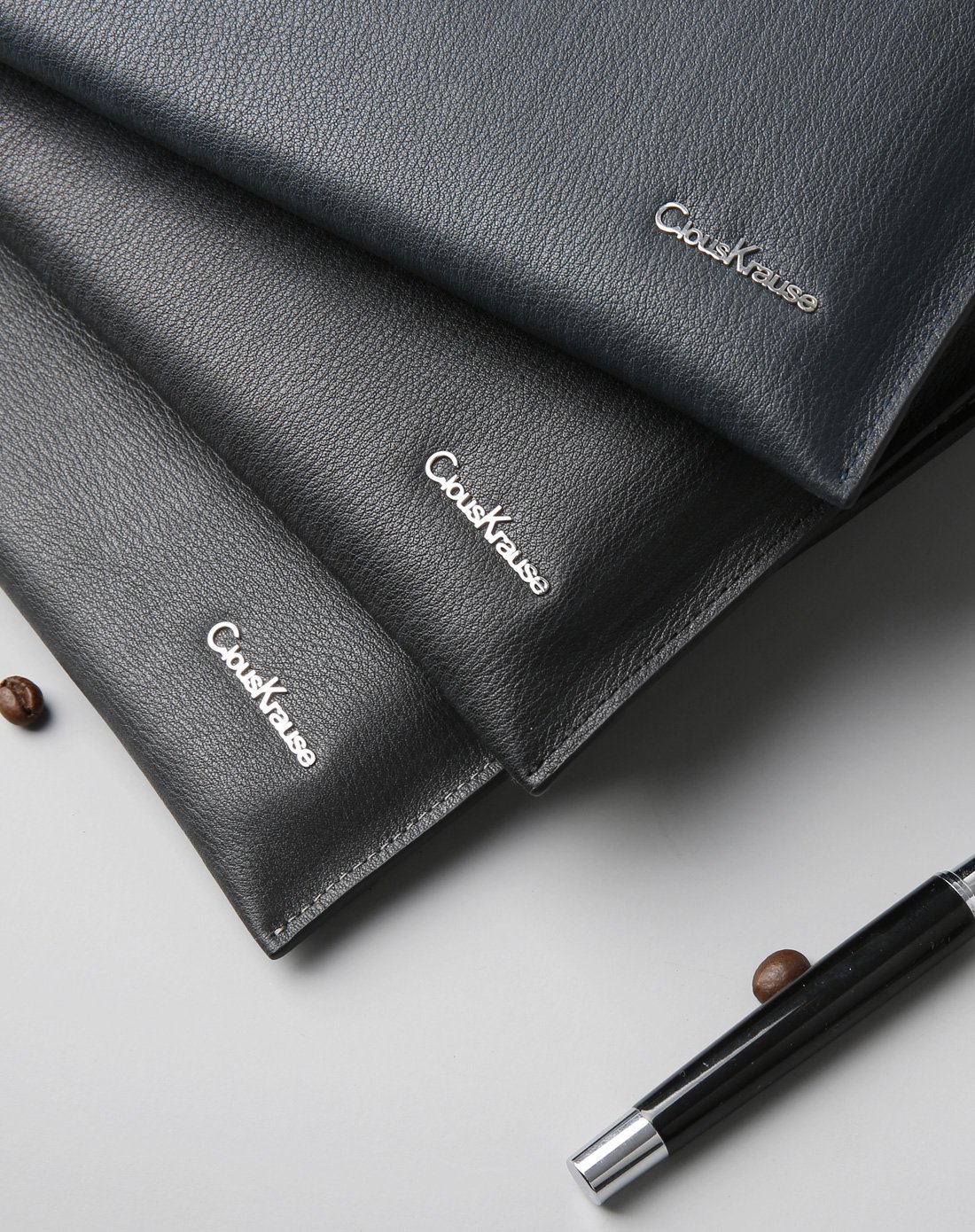 麦包包-英国clous krause 秋冬新款头层牛皮复古休闲系~男士手包