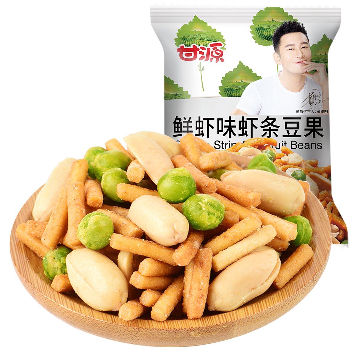 鲜虾味虾条豆果285g