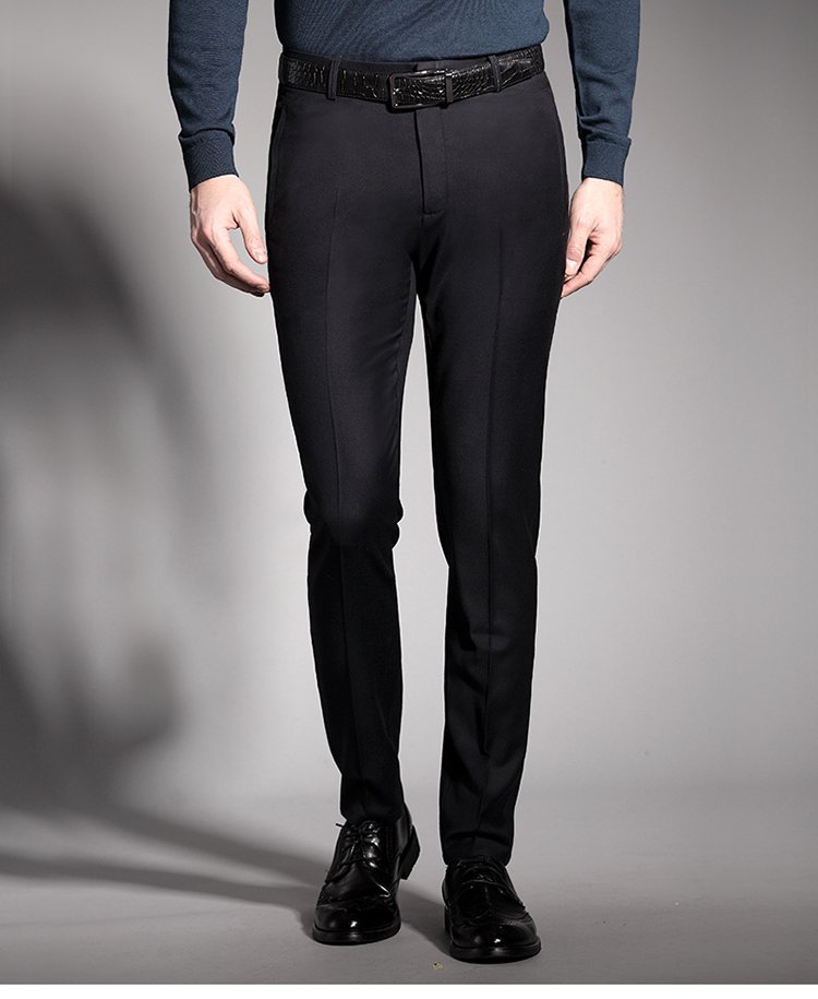 brloote/巴鲁特男士羊毛桑蚕丝商务休闲裤 男士休闲裤