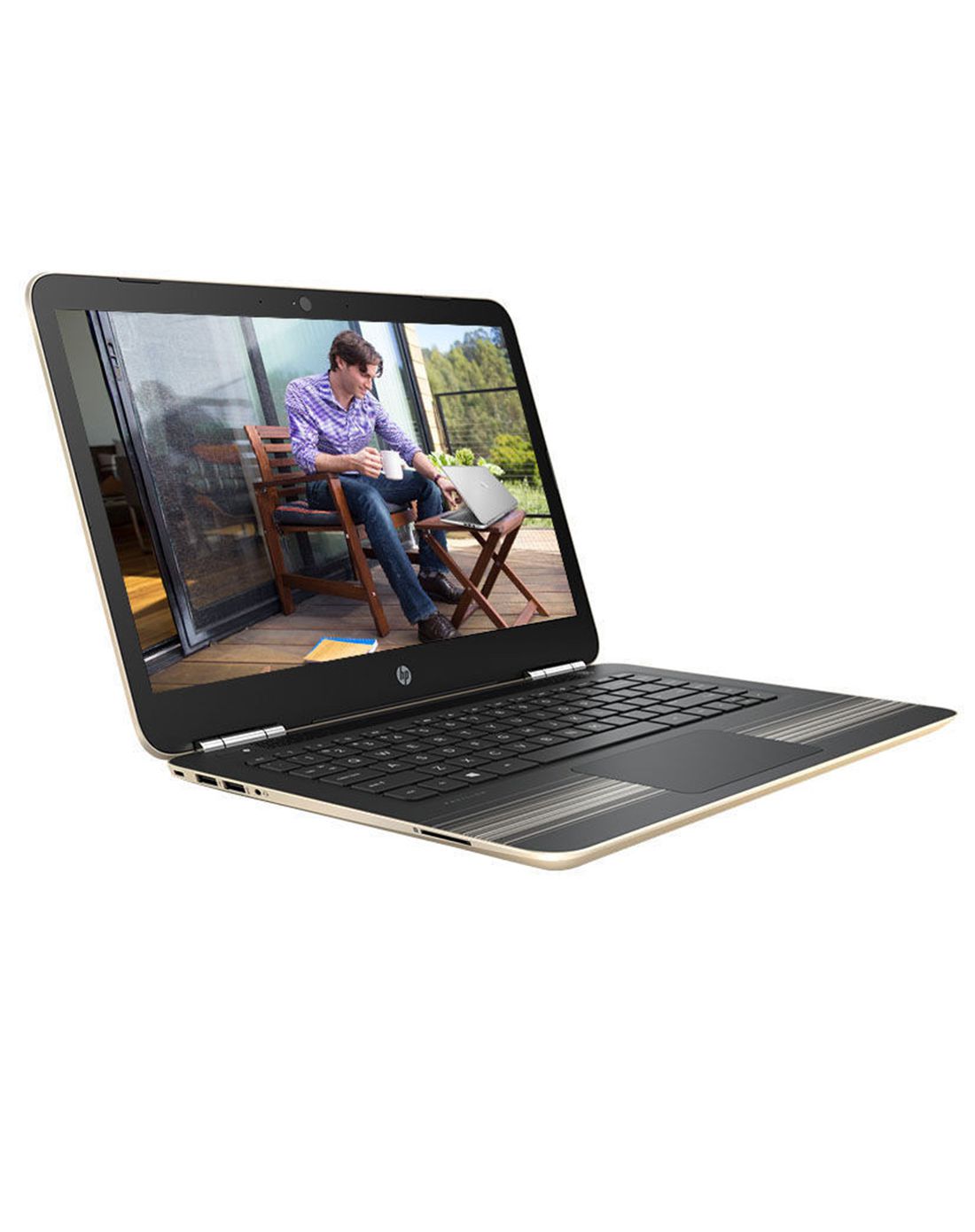 惠普-hp电脑专场直发货hp/惠普 畅游人15.6英寸笔记本电脑金色pavilio