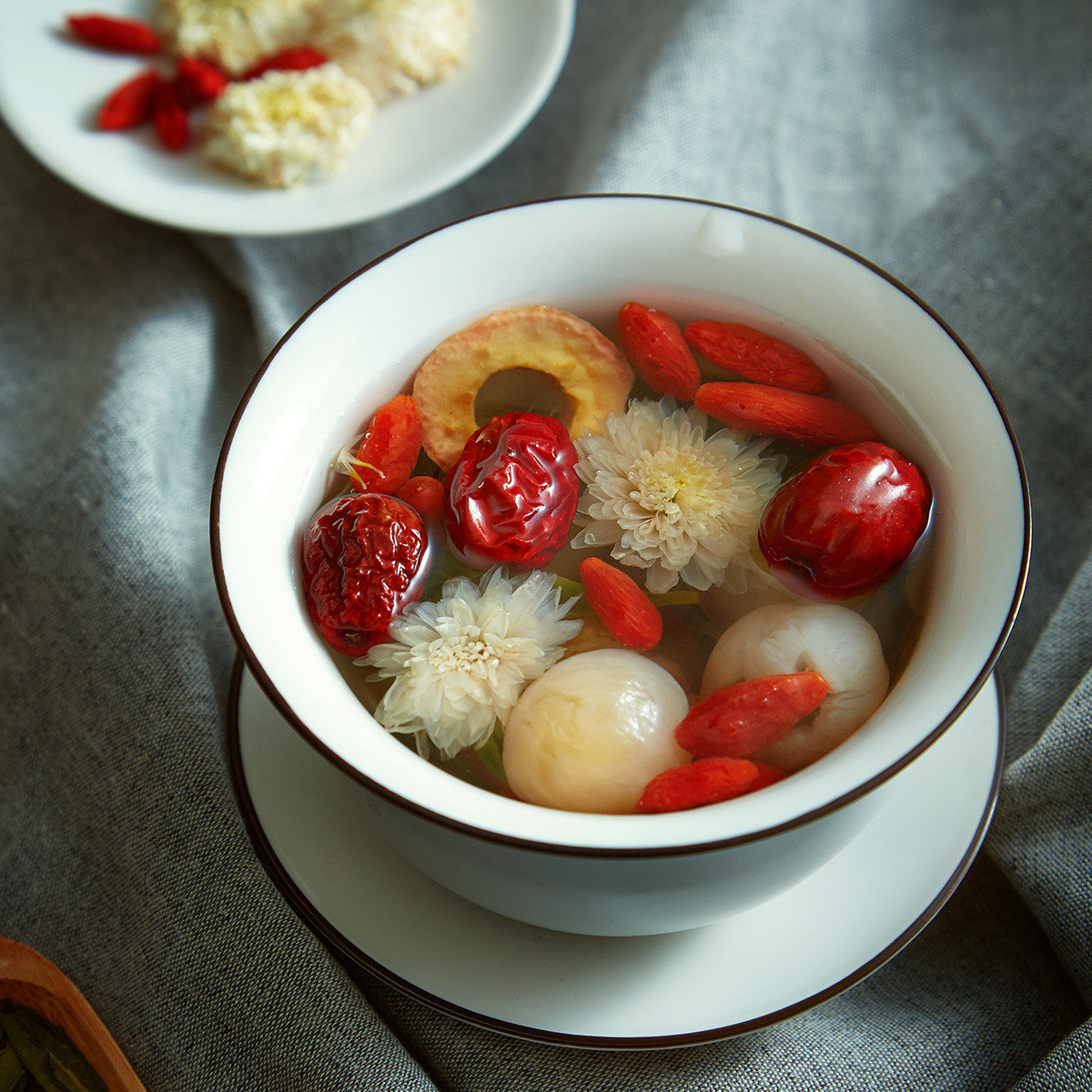 龙井八宝茶360g盒装30小包桂圆红枣枸杞茶龙井茶菊花花果茶