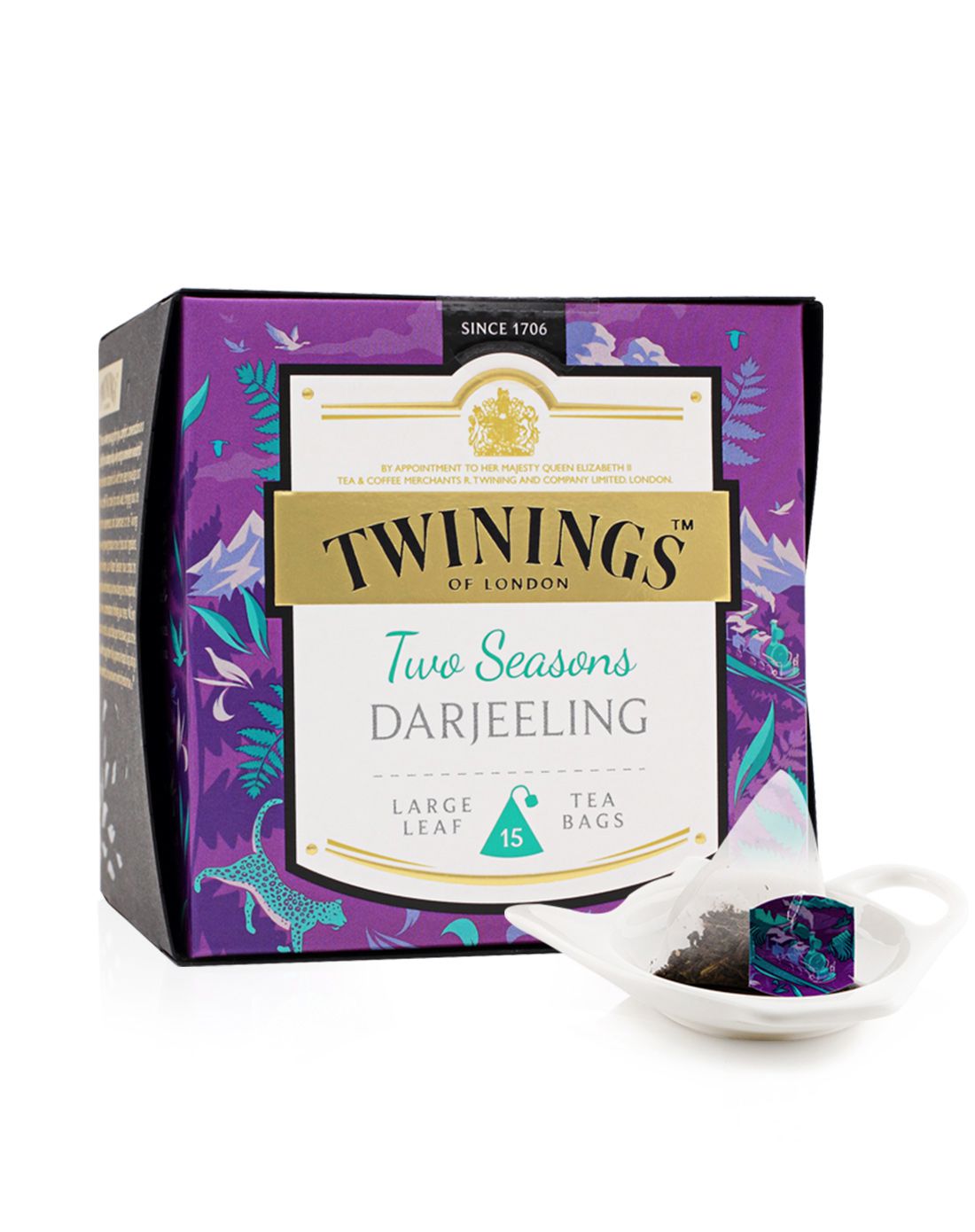 twinings川宁双季大吉岭红茶37.5g