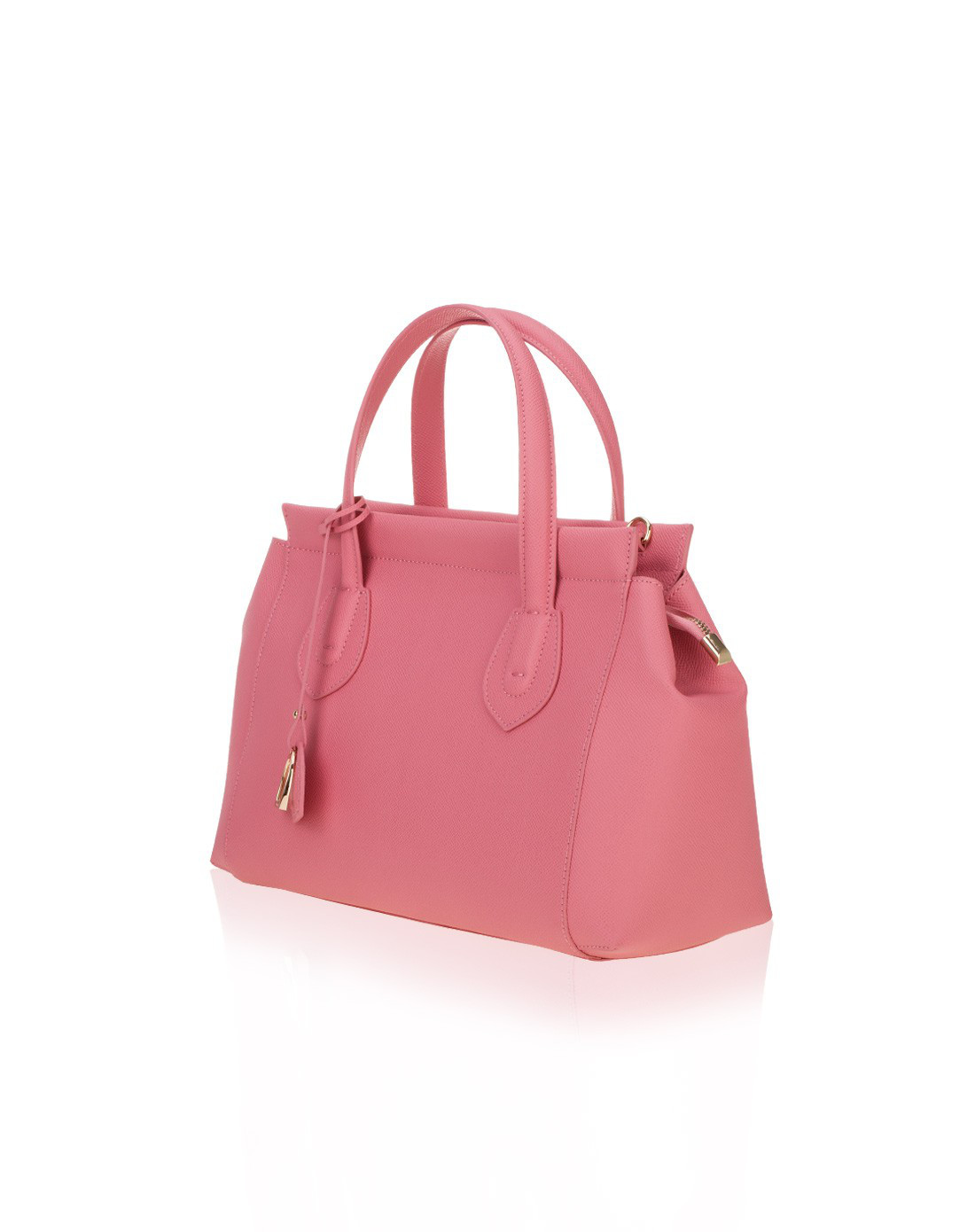 zaccaro&niccolo意大利设计师藕粉色手掌纹时尚潮流女包143z4004m21