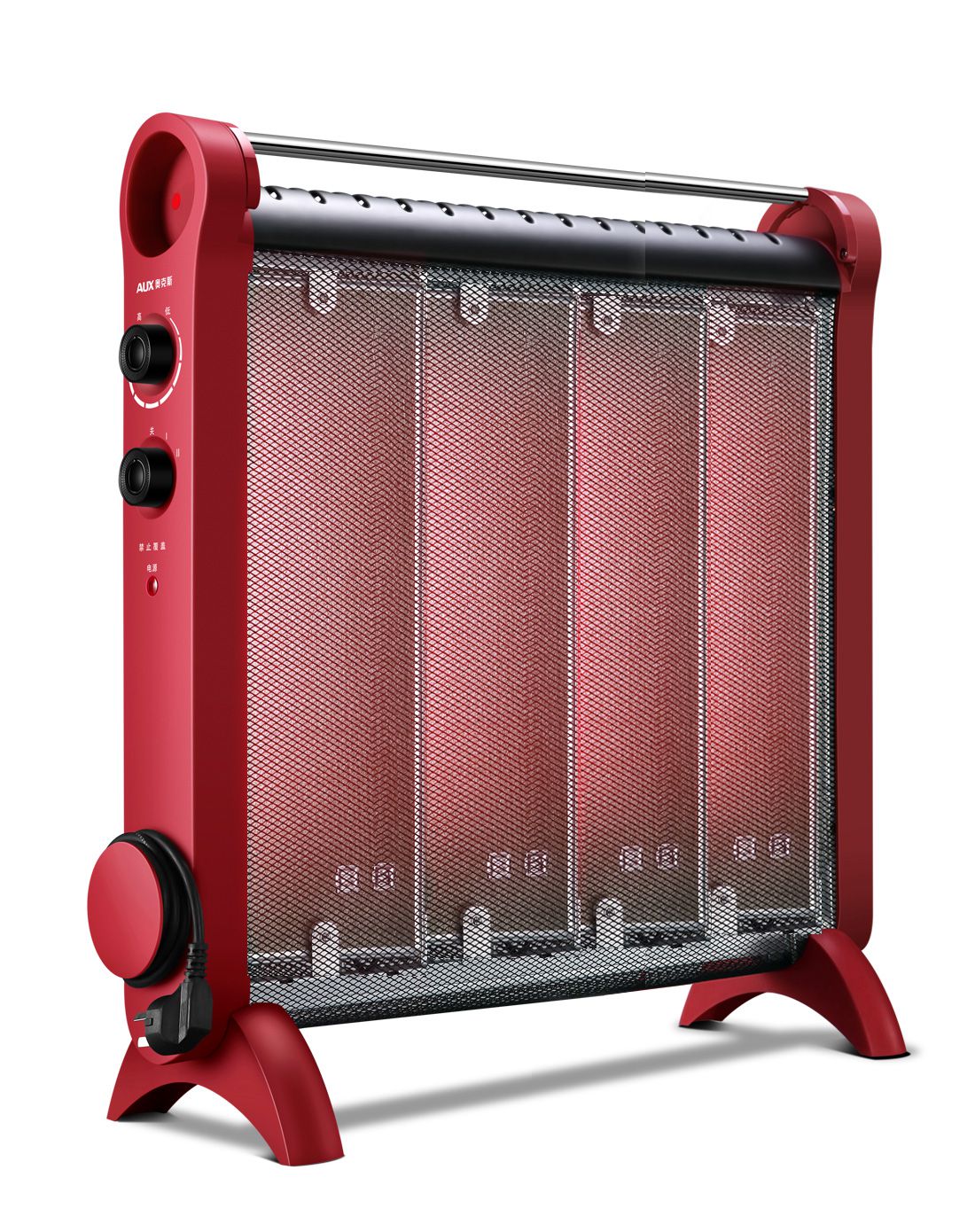 快速发热家用4片欧式对流取暖器