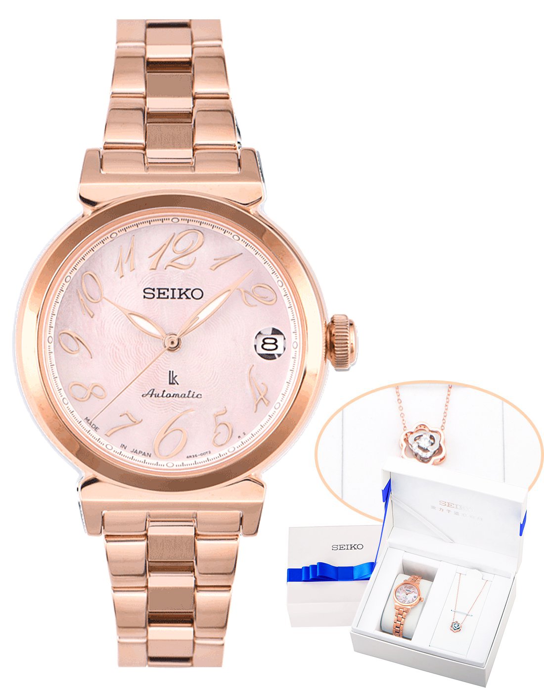 seiko精工手表专场 seiko精工唯品专属[送礼礼盒]lukia系列珍珠贝母