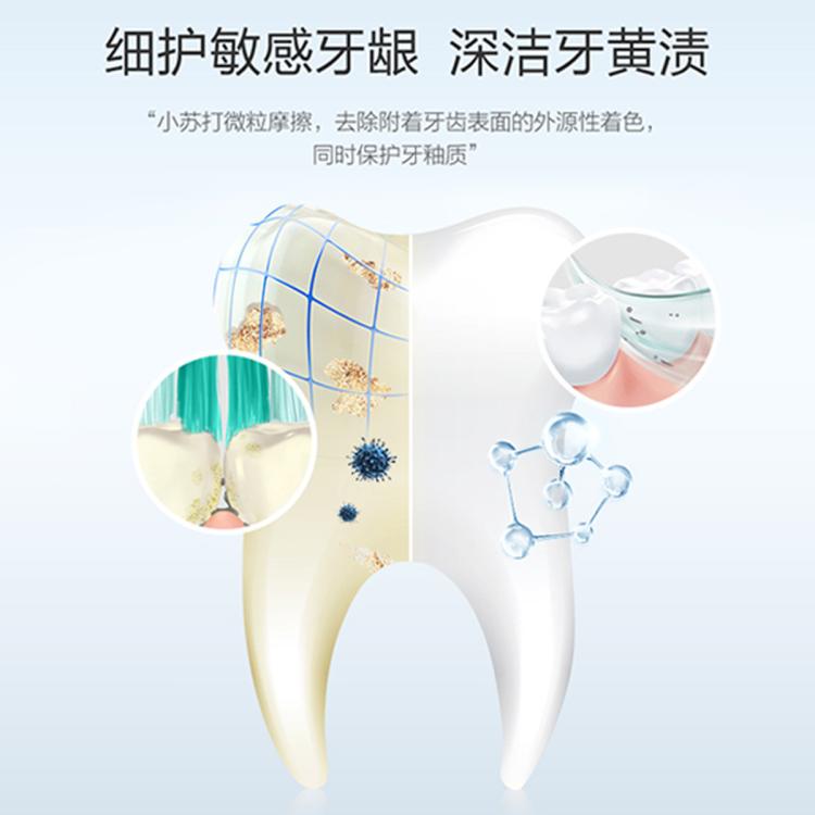 舒客 【热卖爆款】高纯度小苏打成人牙膏美白去黄去渍口臭口气清新囤货