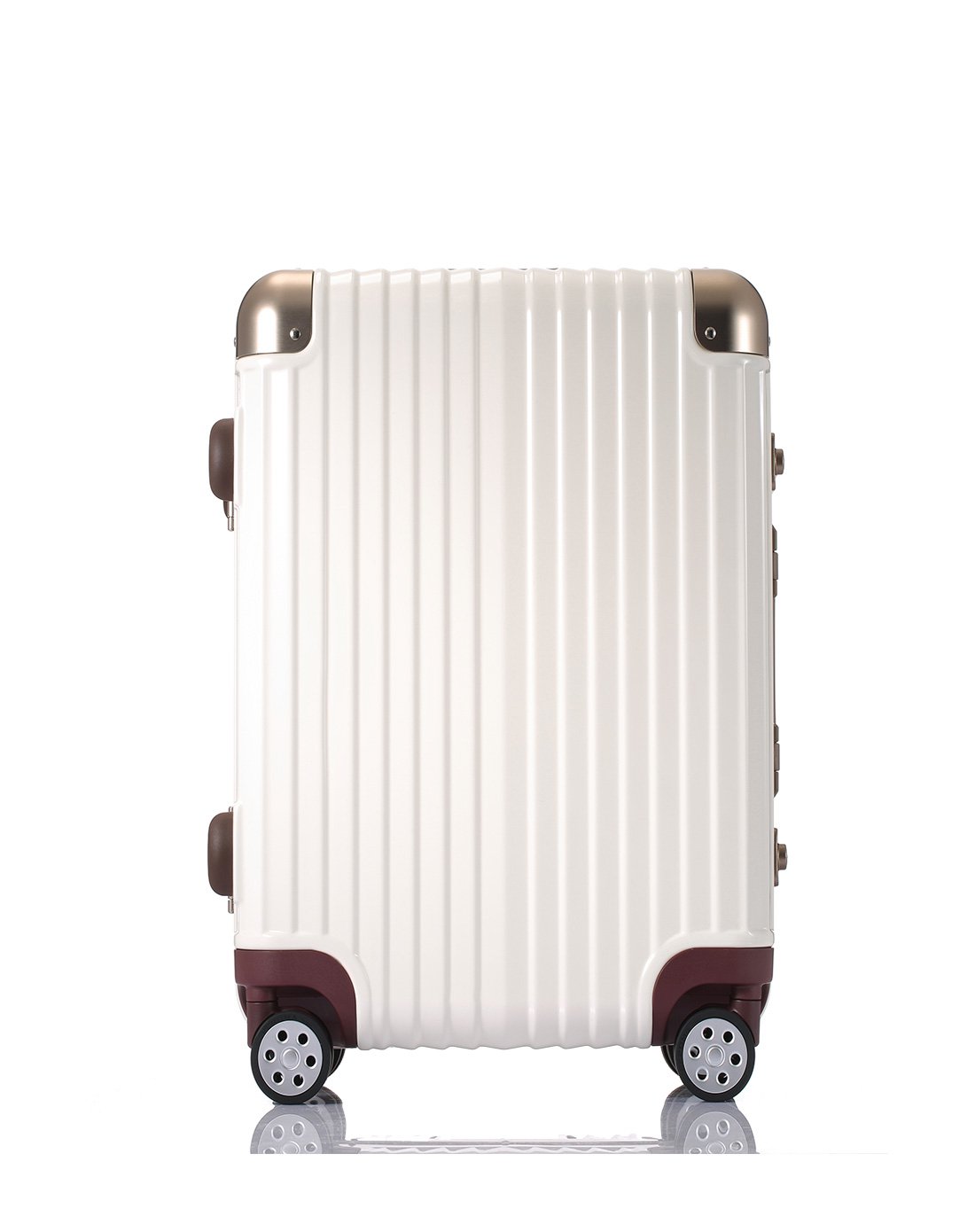 occa纯pc拉杆箱万向轮铝合金锁扣行20寸李箱