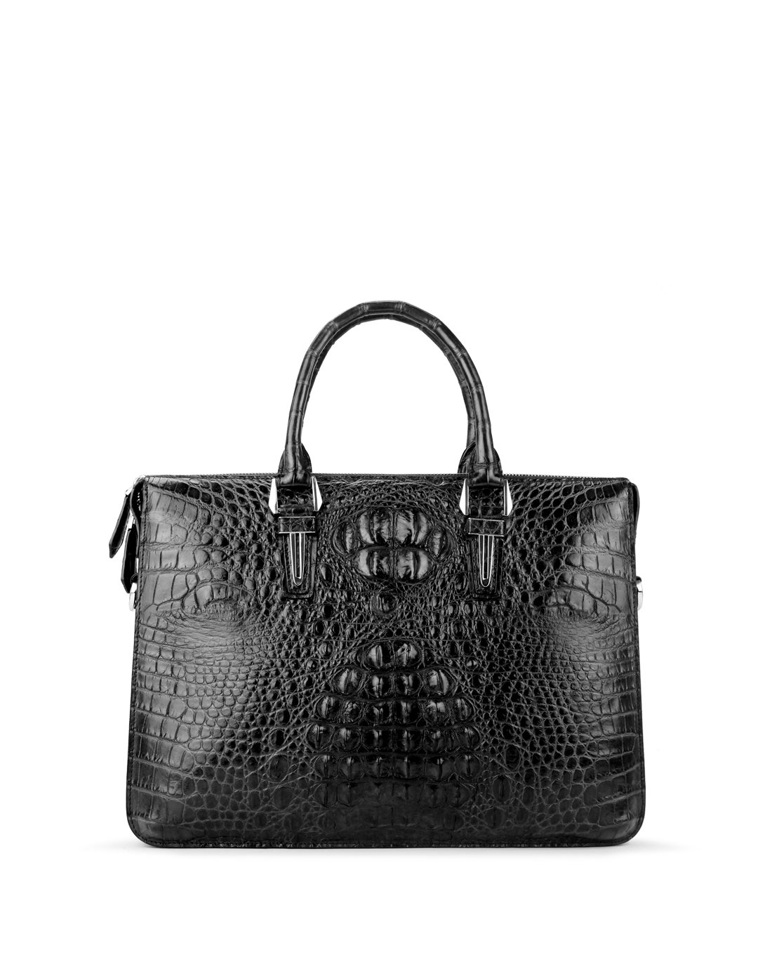 原创设计师品牌-乐代loday箱包围巾专场乐代真皮女包进口鳄鱼皮女包