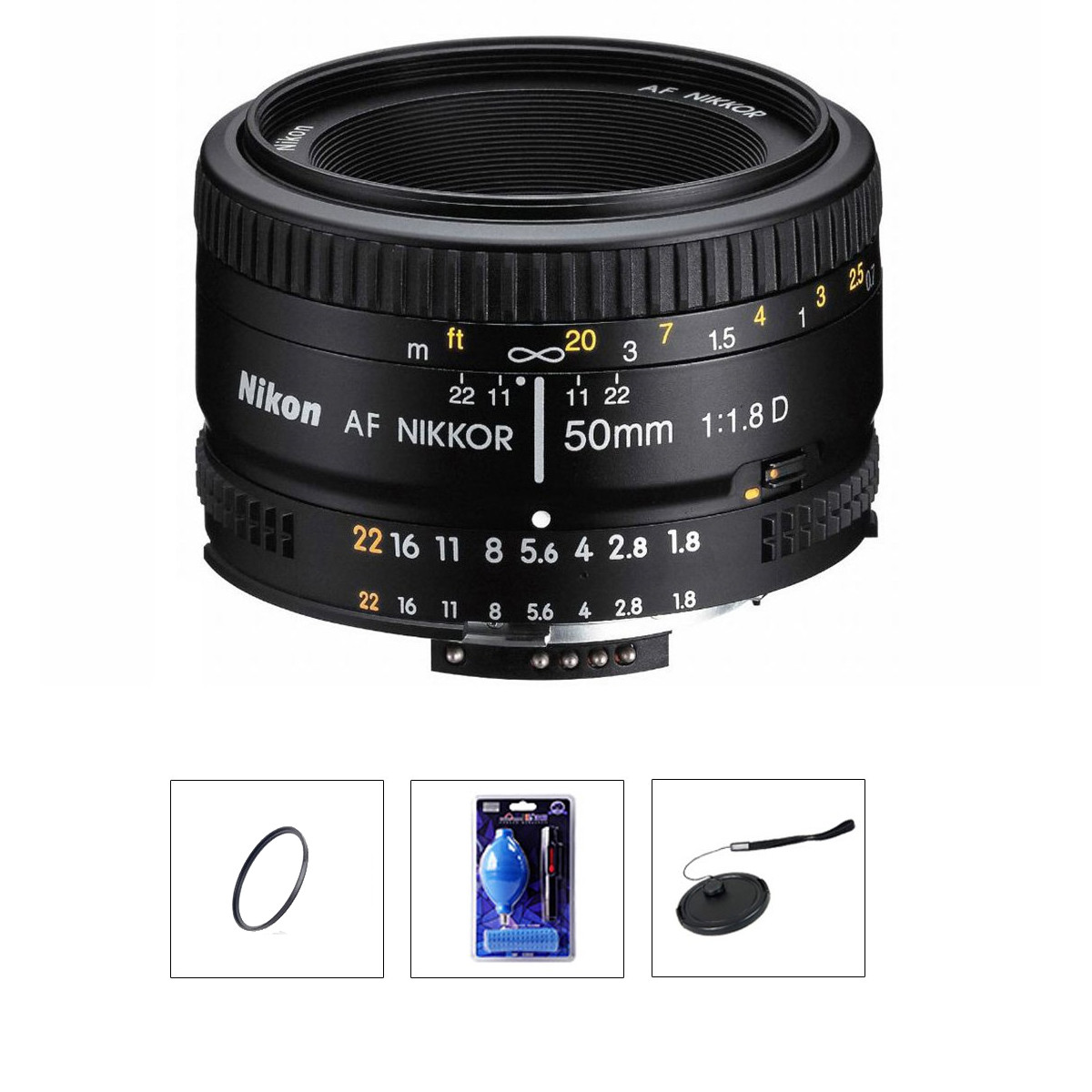 尼康单反镜头501.8d小痰盂人像定焦镜头