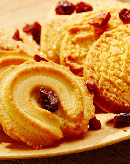 丹麦风味黄油曲奇饼干600g