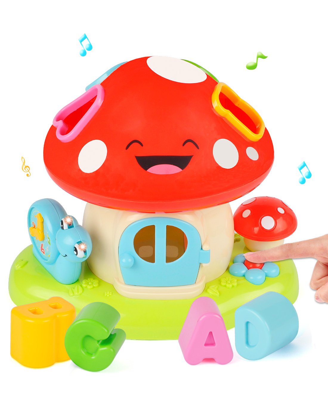 迪高digo 启蒙奇趣音乐蘑菇屋婴儿玩具