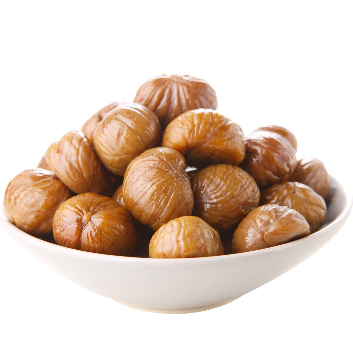 神栗有机宽城板栗仁甘栗仁新鲜熟炒栗子仁88g*3袋即食零食坚果