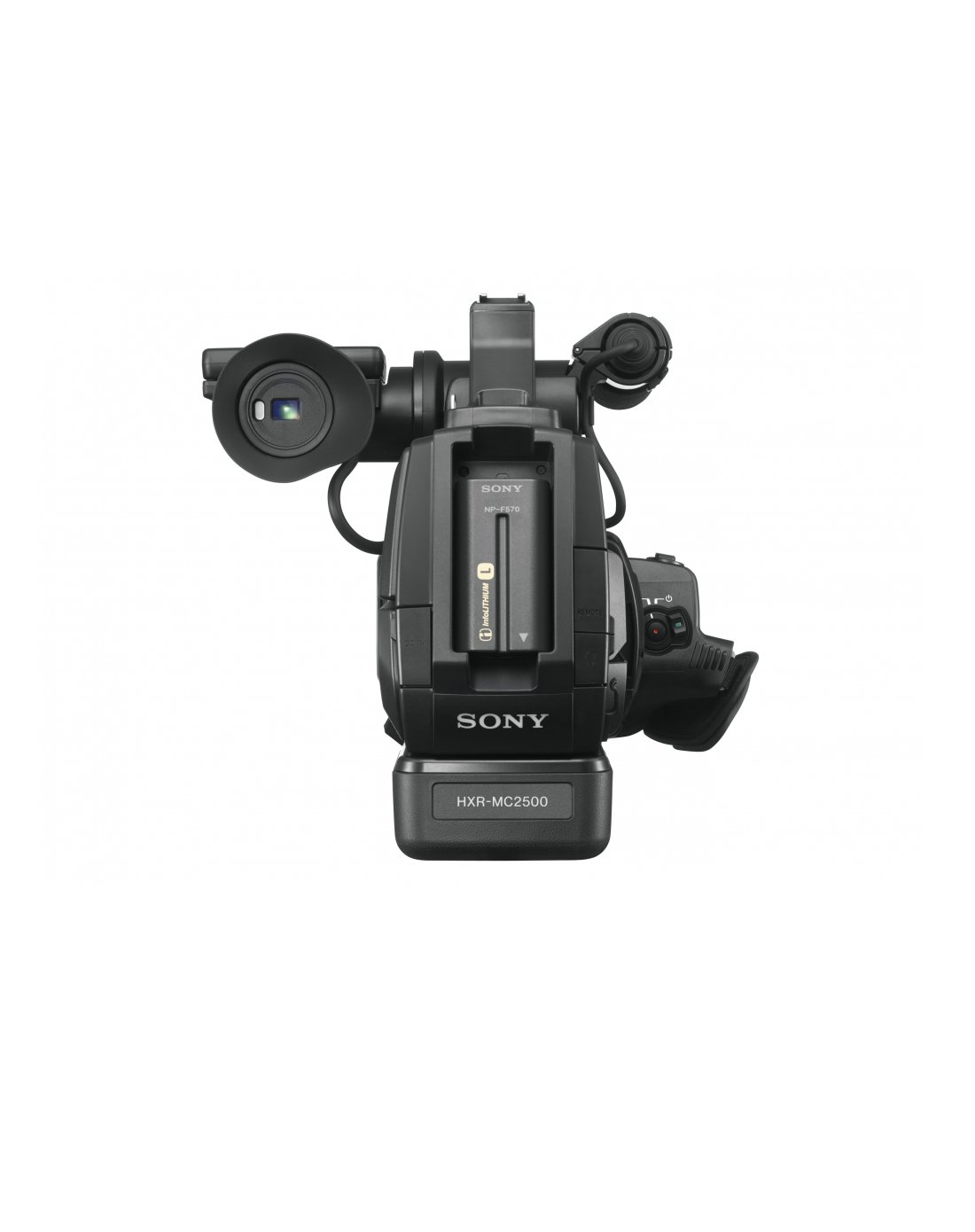 索尼hxr-mc-2500肩扛专业摄像机 黑色 64g套装