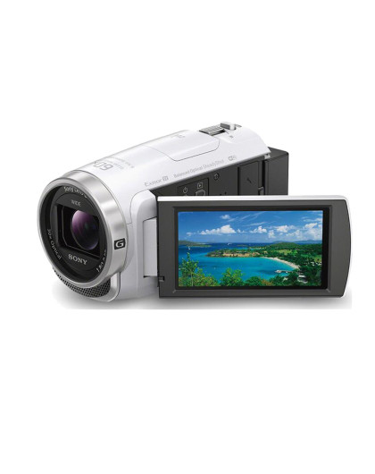 索尼新款hdr-cx680e 高清数码摄像机 128g索尼电池超持久套装 5轴防抖