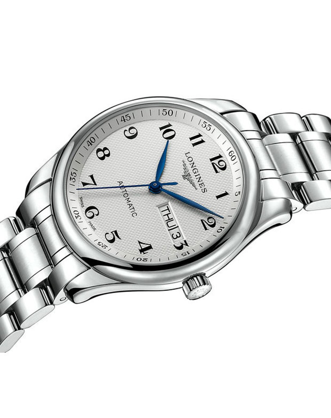 浪琴longines-名匠系列星期日历显示机械男表