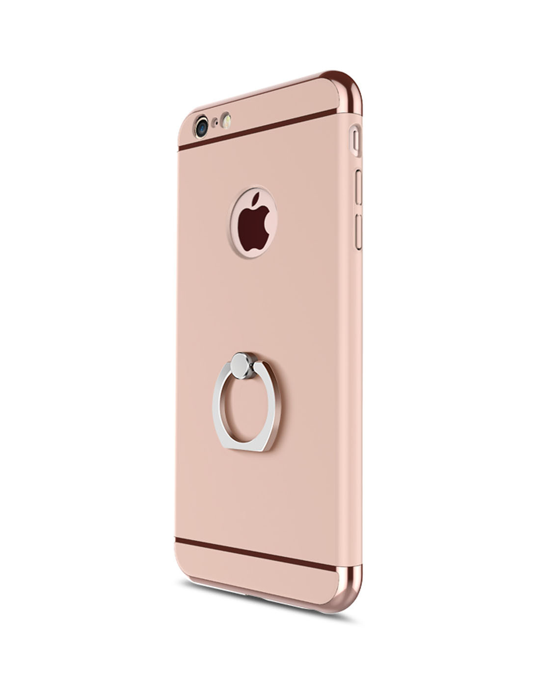 凌派 iphone6/6s/plus手机保护套带指环硬壳潮男女款 苹果6splus手机