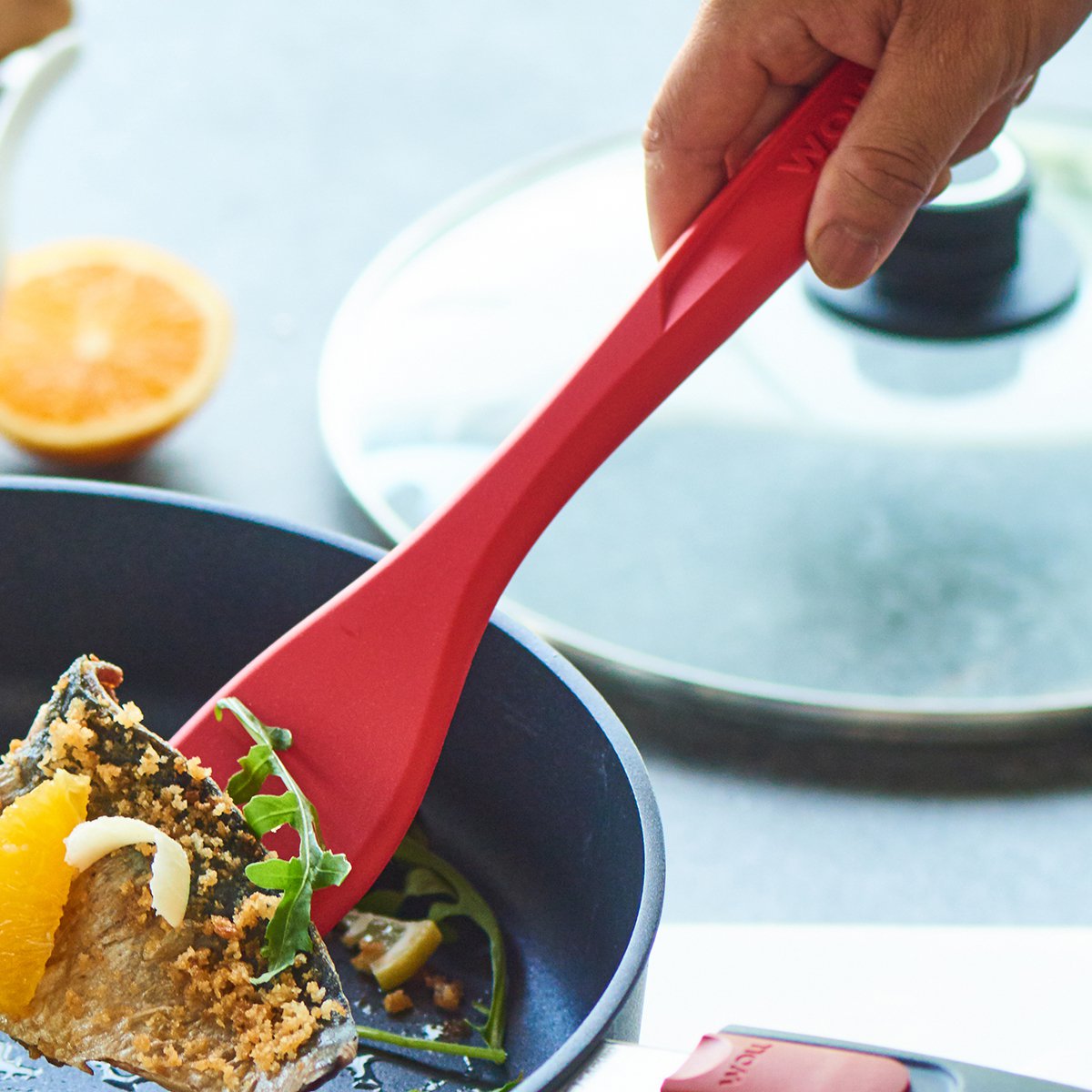 德国woll弗欧厨具专场woll硅胶锅刷 西式硅胶铲2件套 厨房配件1092