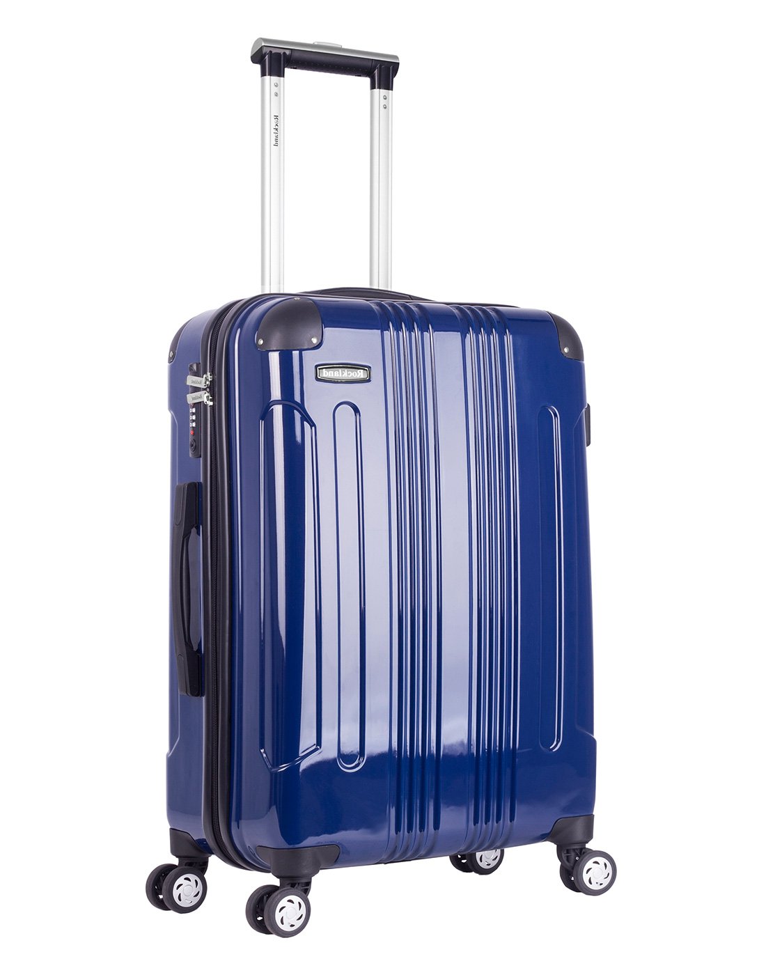 双层防暴拉链拉杆箱行李箱 商务简约旅行箱静音万向轮拉杆箱20寸 防撞