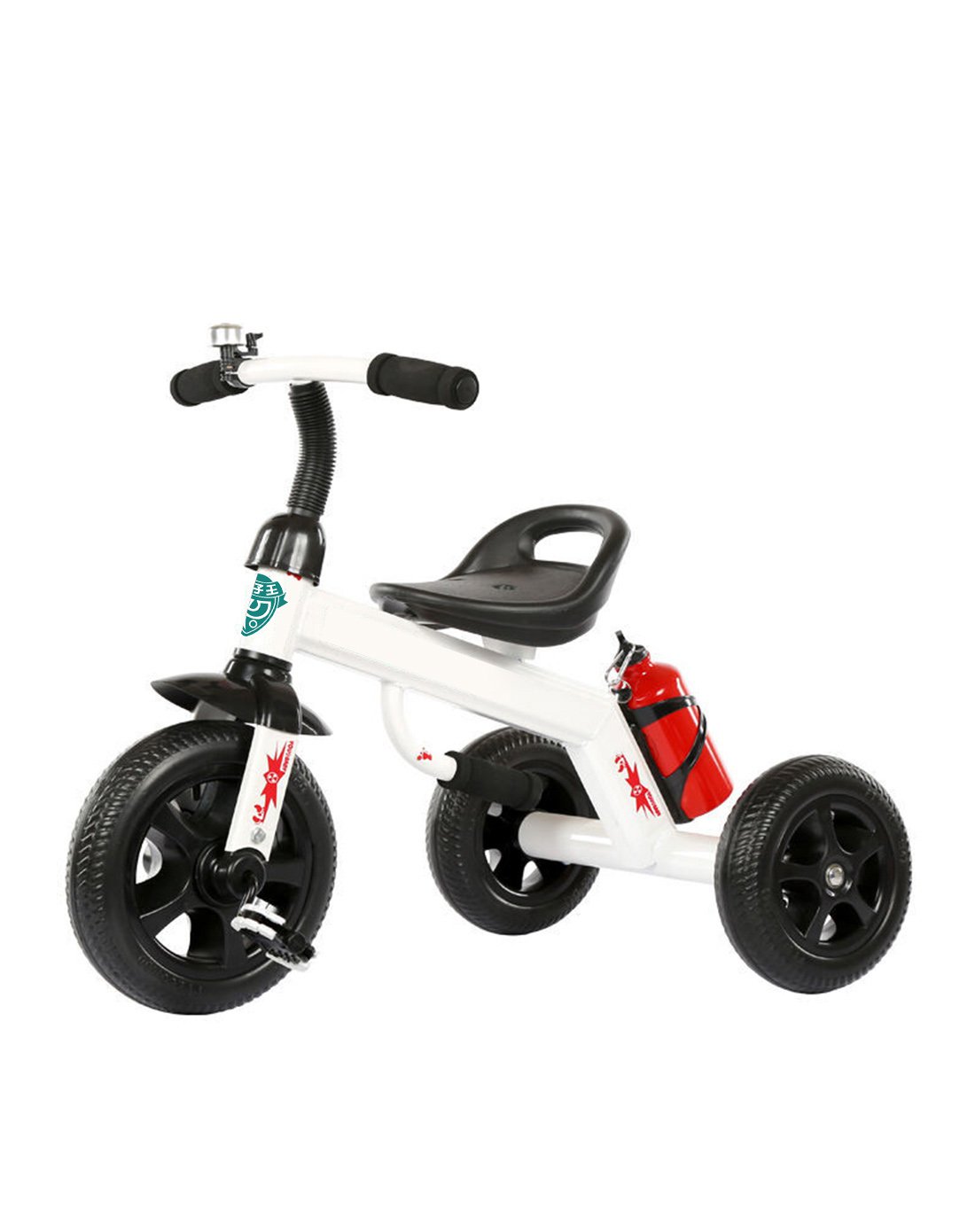 孩子王三轮车脚踏车2-3-4-5岁婴幼儿童车玩具车充气轮