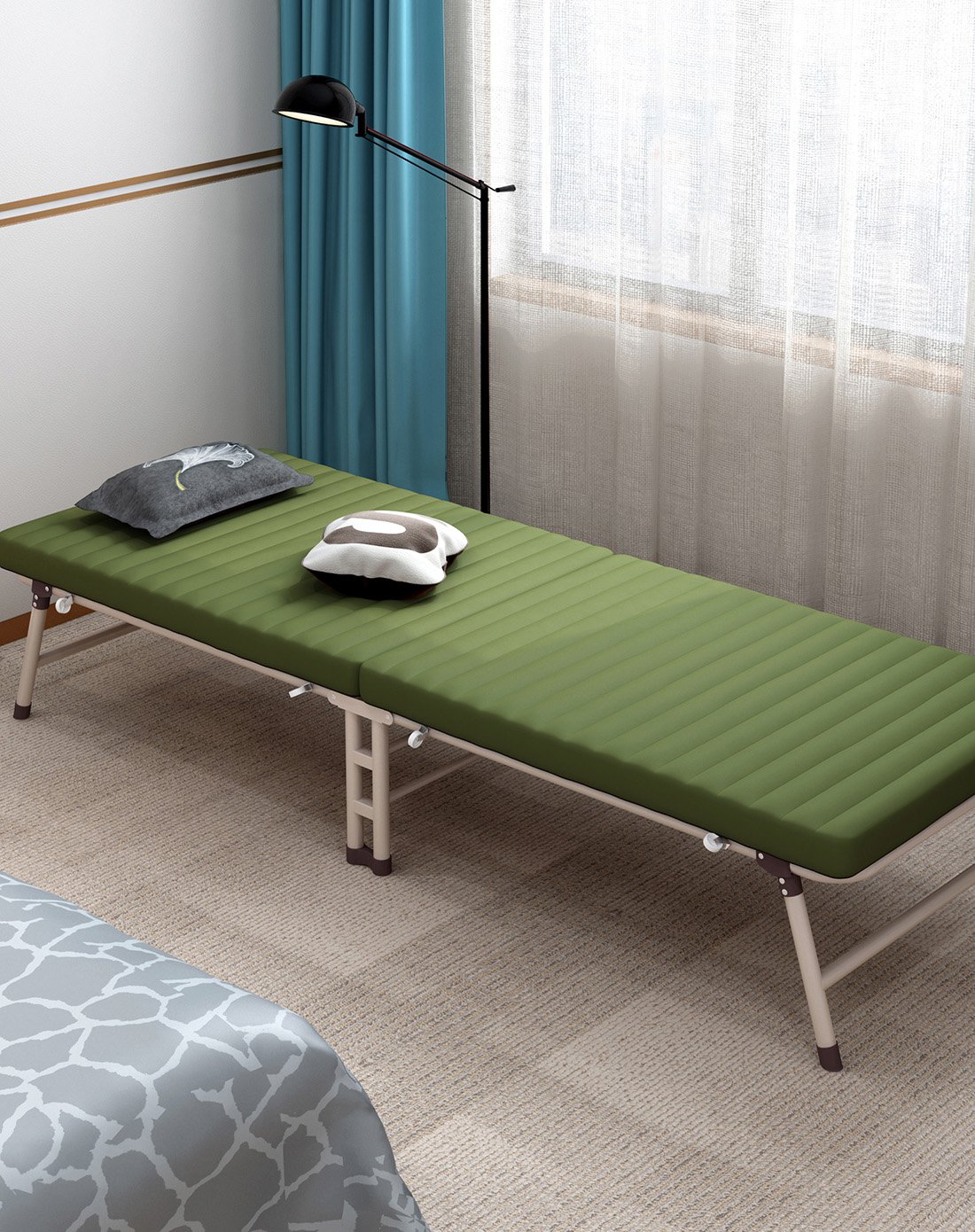 单人陪护折叠床侧躺午休床