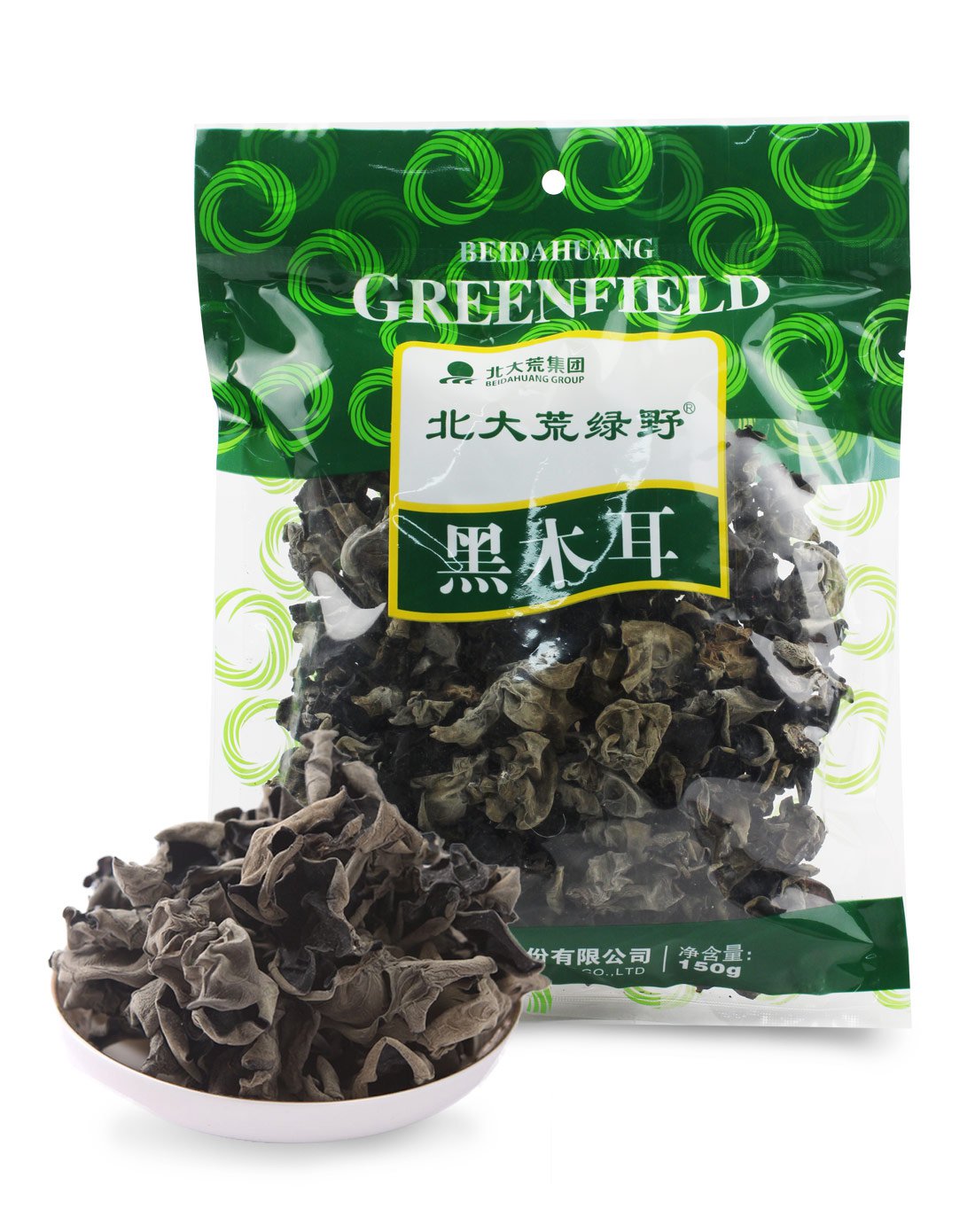 北大荒绿野 东北 黑木耳150g