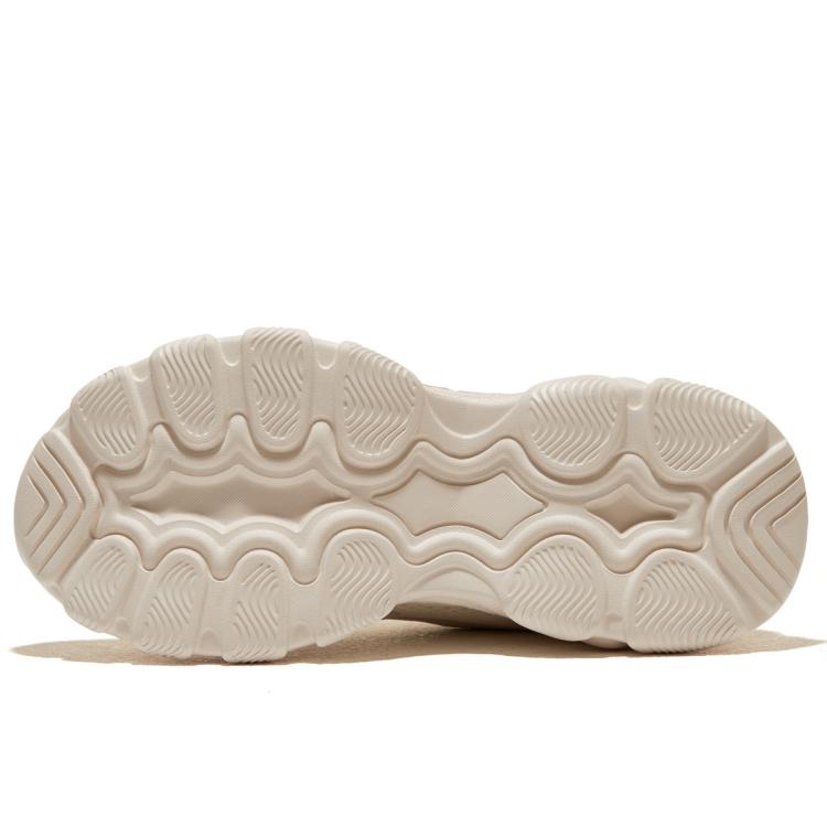 骆驼 老爹鞋女鞋透气轻便跑步鞋女运动鞋厚底增高猫爪鞋银色复古休闲鞋